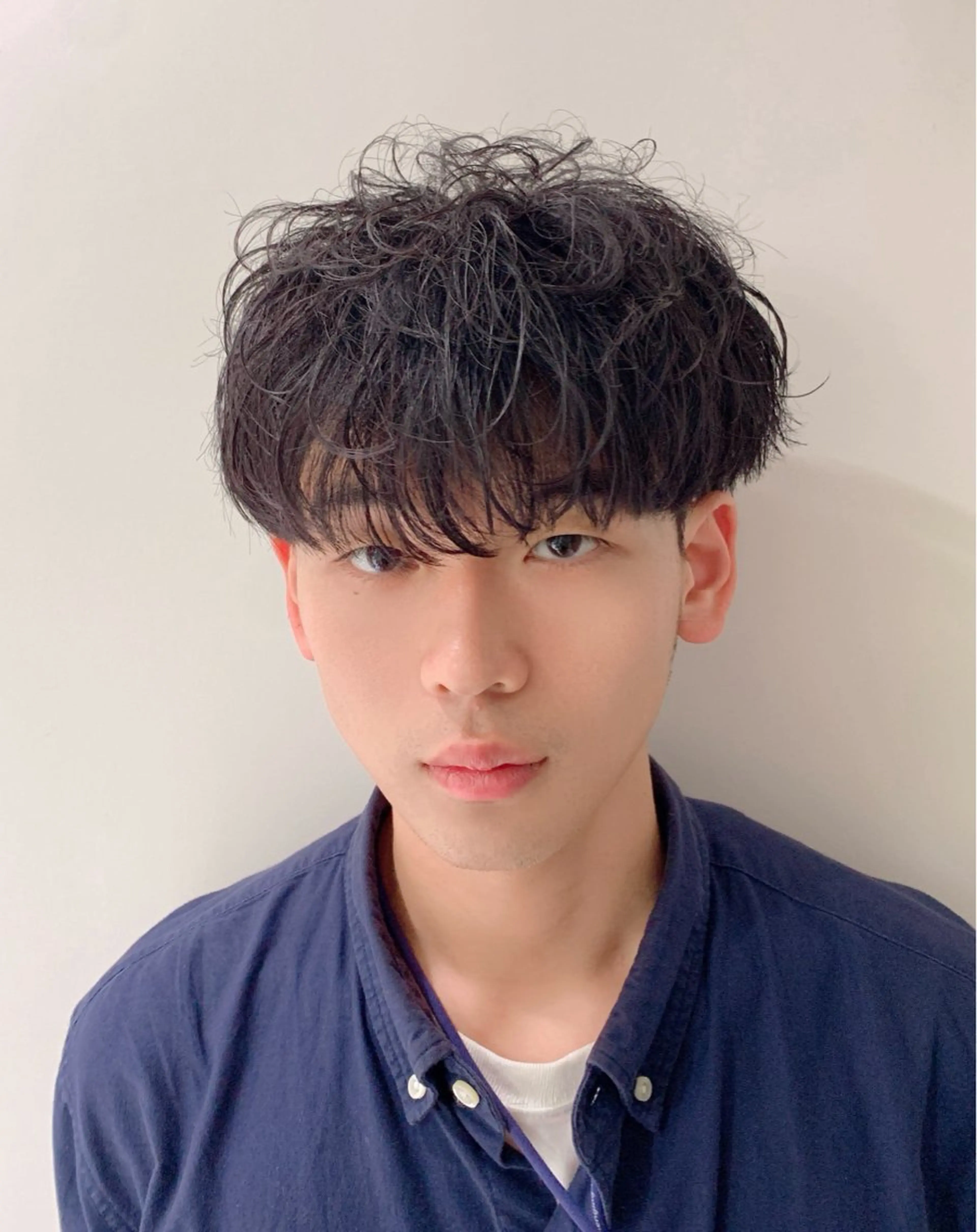 ショート パーマ メンズ [渋谷美容師] 玲弥のヘアスタイル