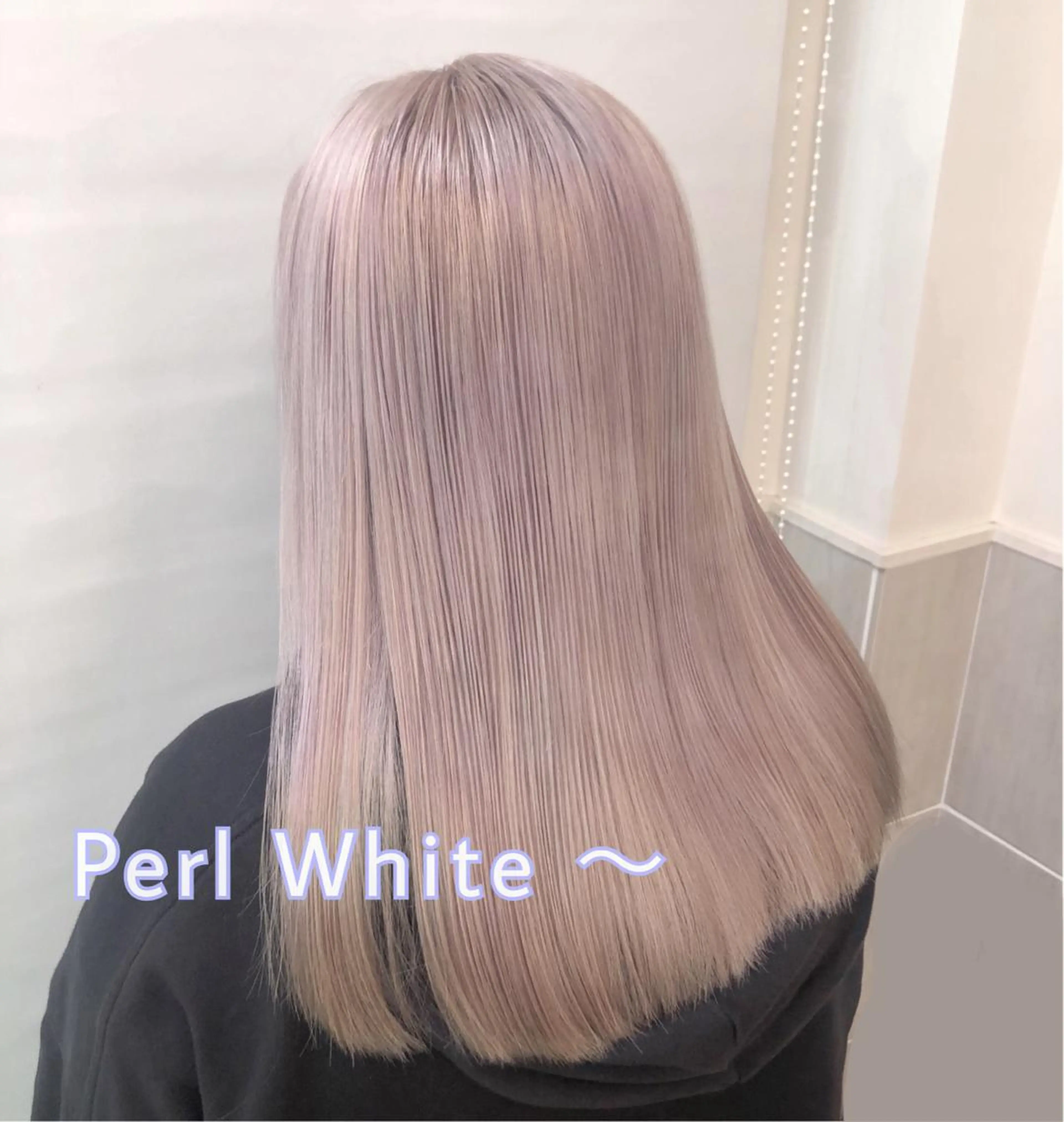 ロング カラー ハイトーンカラー トリートメント SNSで大バズり‼️ 欧米風ヘア大ヒット中のヘアスタイル