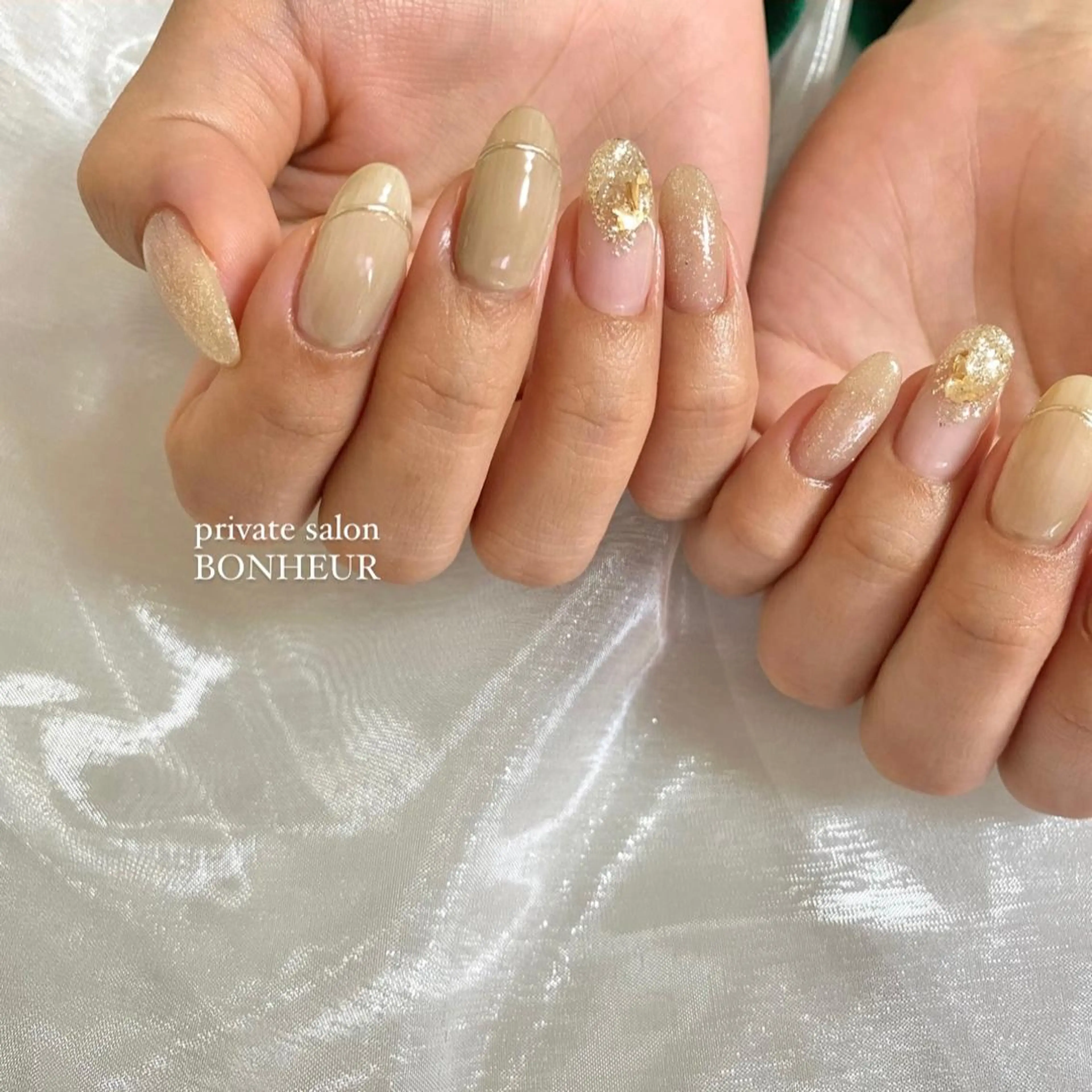 ネイル ハンドネイル BONHEUR Annaのネイルデザイン