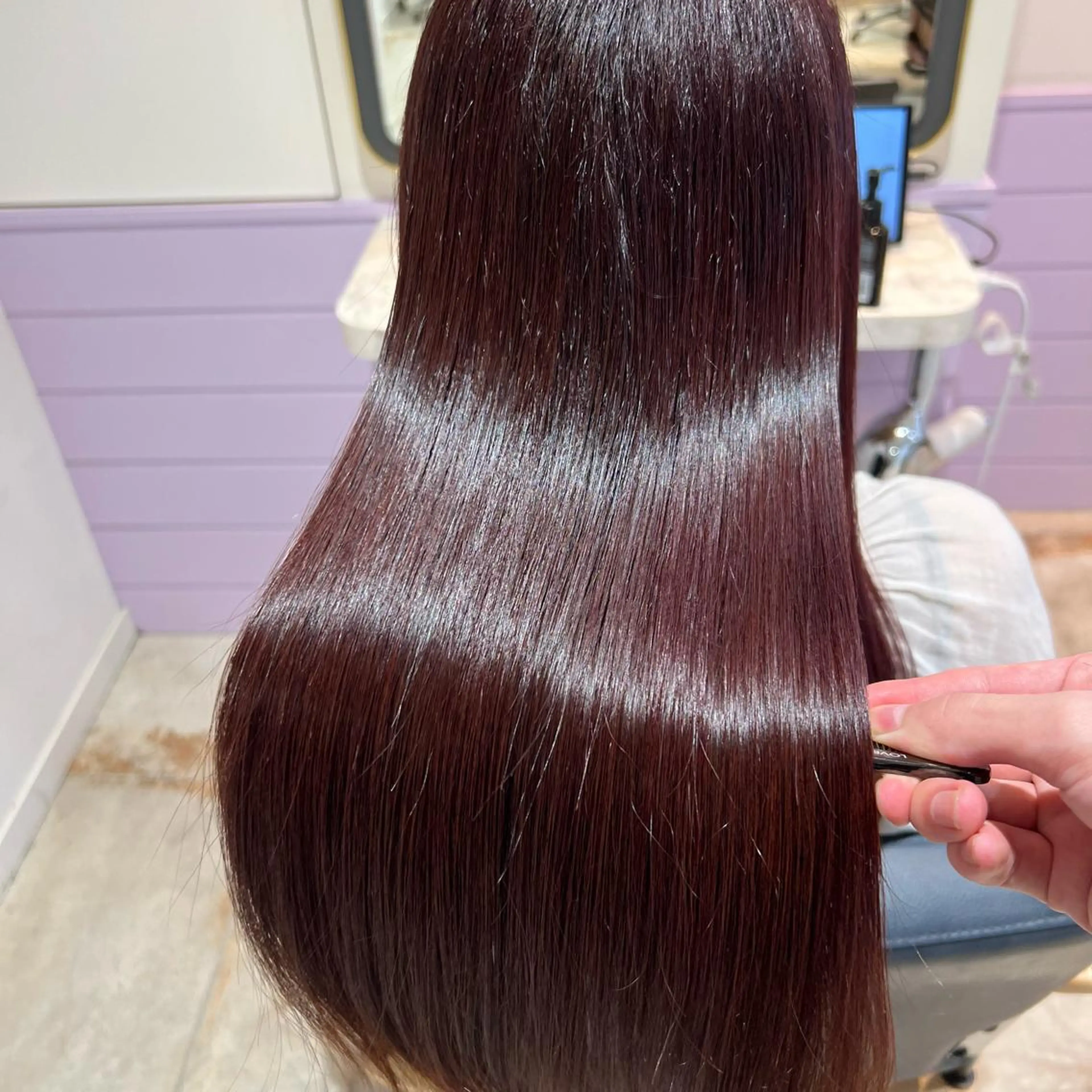 【ミニモ学割】髪質改善カラー🩷の写真