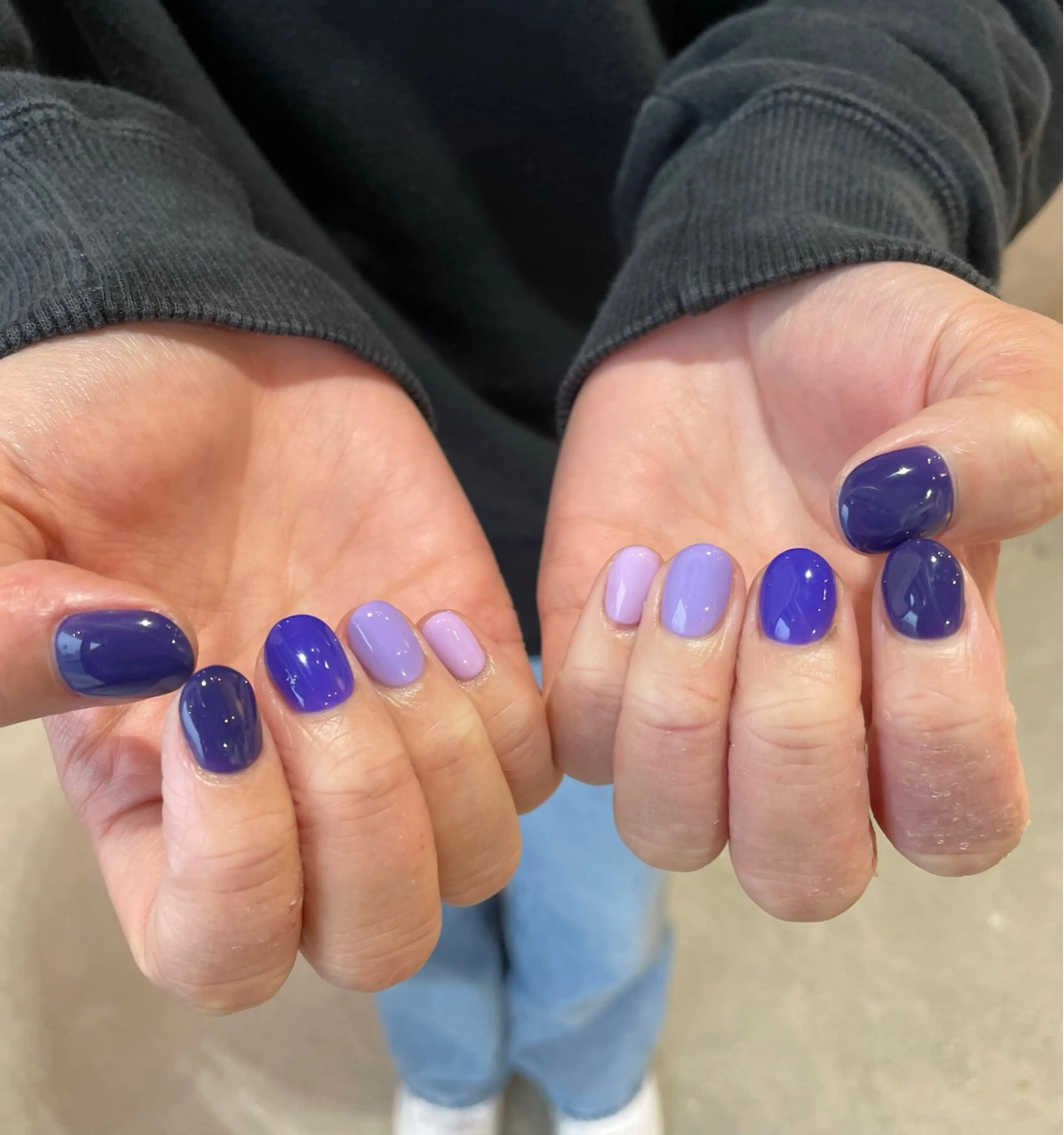 ネイル ワンカラーネイル ハンドネイル nail salon en所属・ennail ayaのネイルデザイン