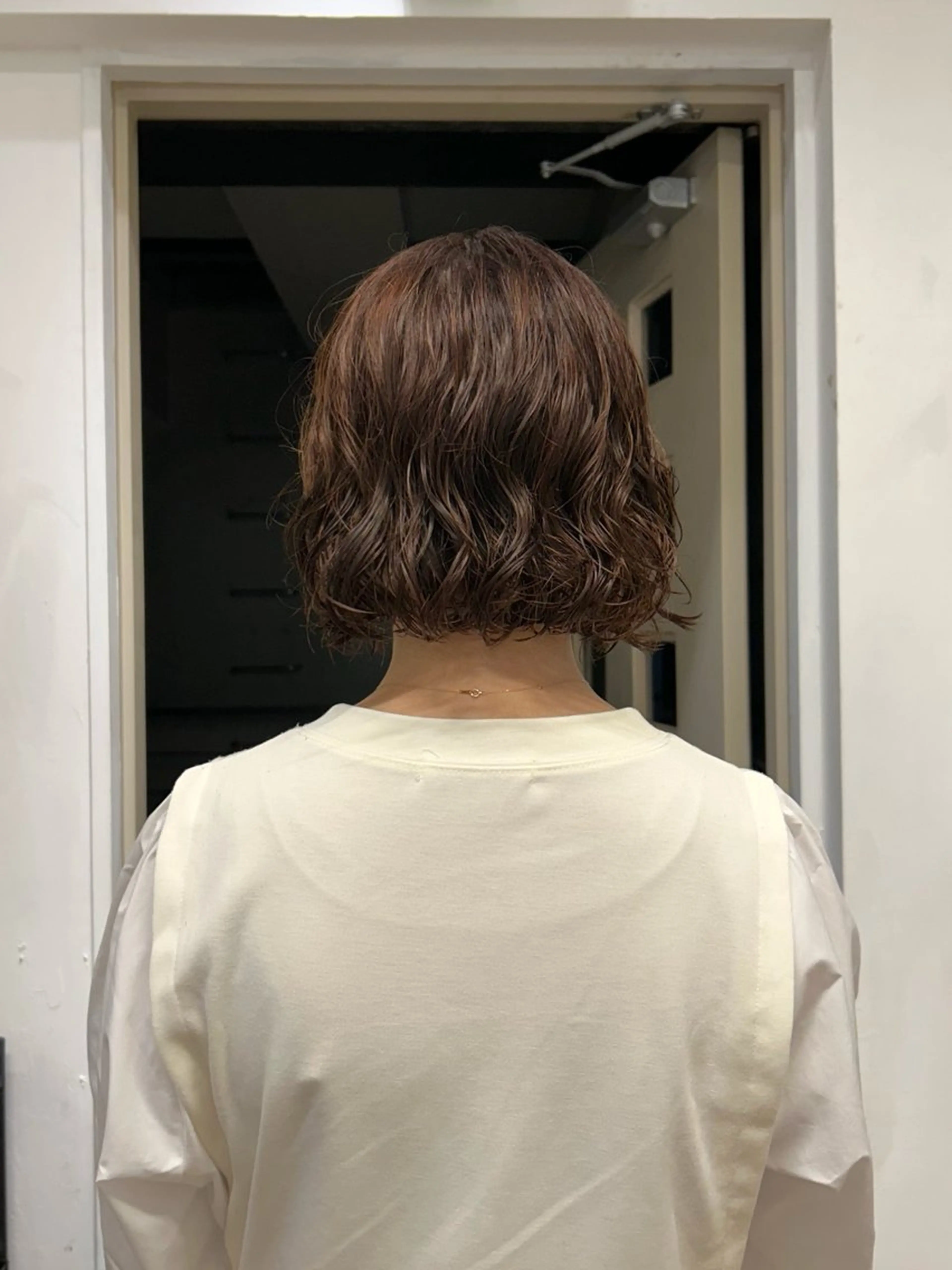 パーマ カット パーマ トリートメント 柔らかい質感とカラー /moekaのヘアスタイル