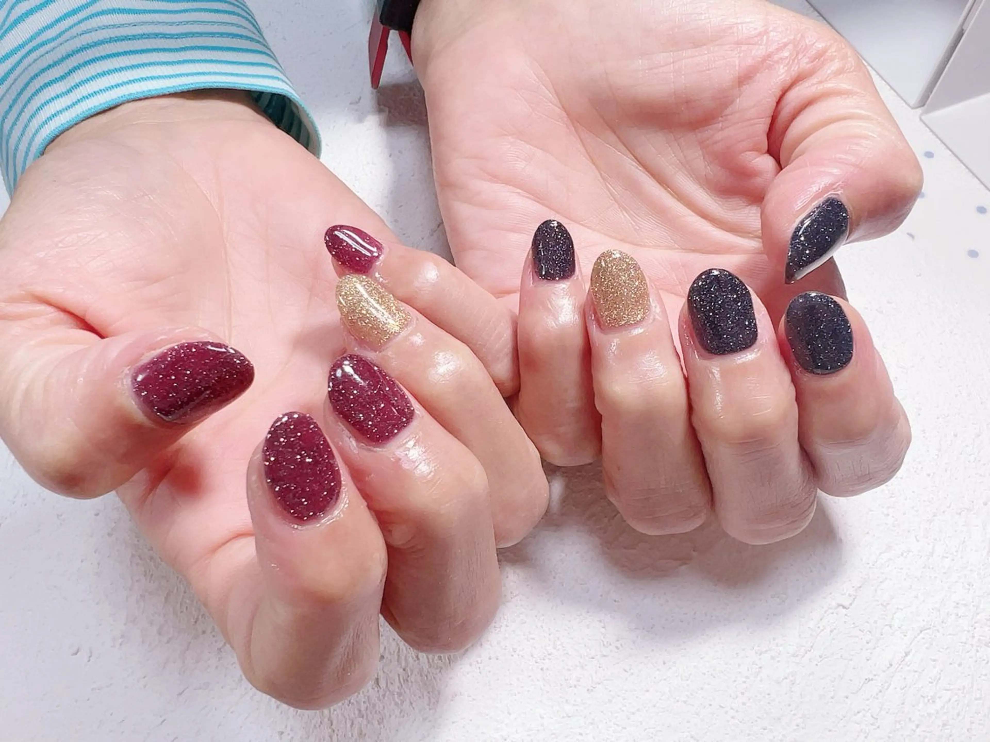 ネイル フラッシュネイル ジェルネイル Regaro i.sのネイルデザイン