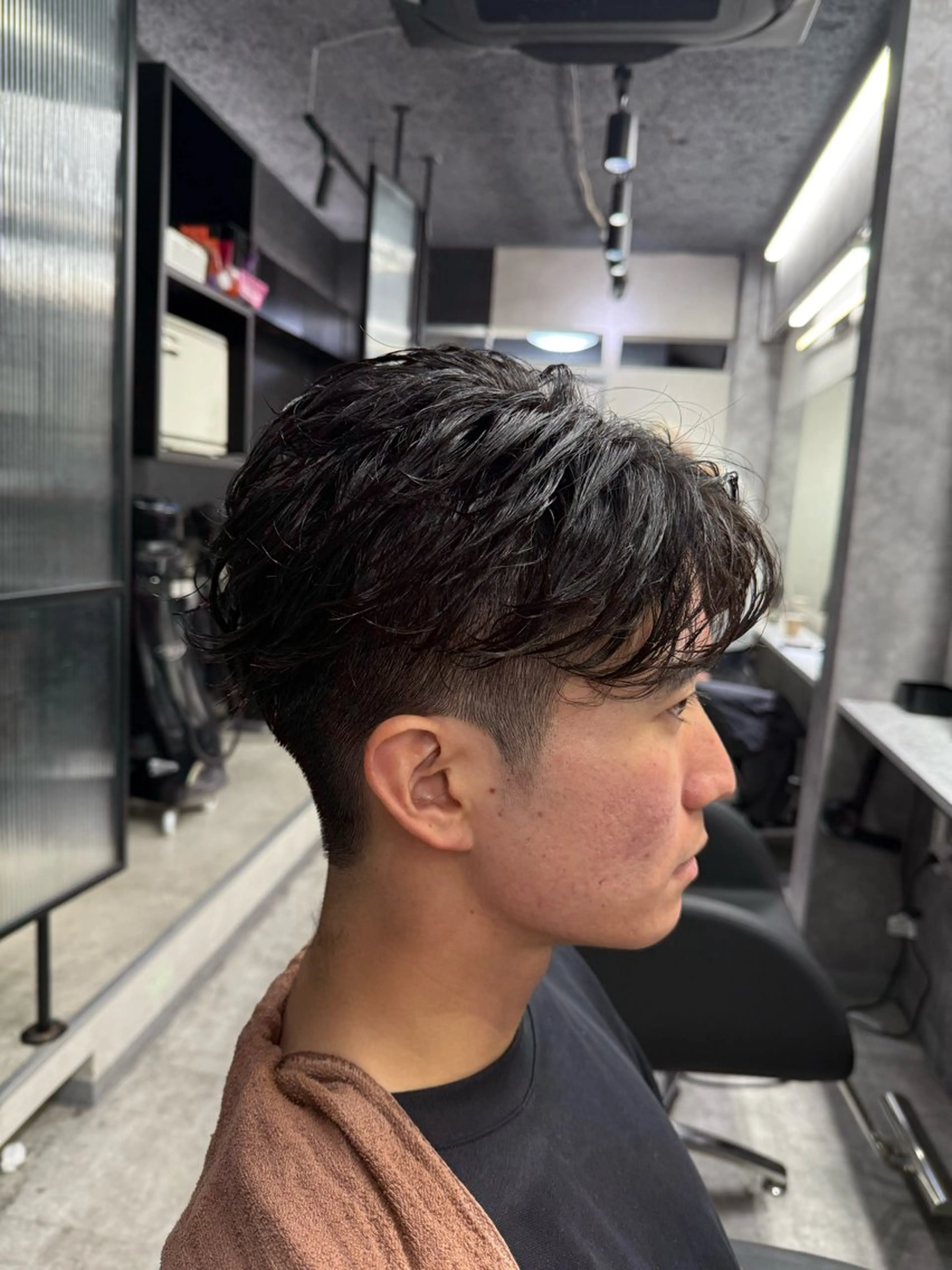 パーマ メンズ フェザーパーマ メンズパーマ パーマ職人🔥池袋 こうたろうのヘアスタイル