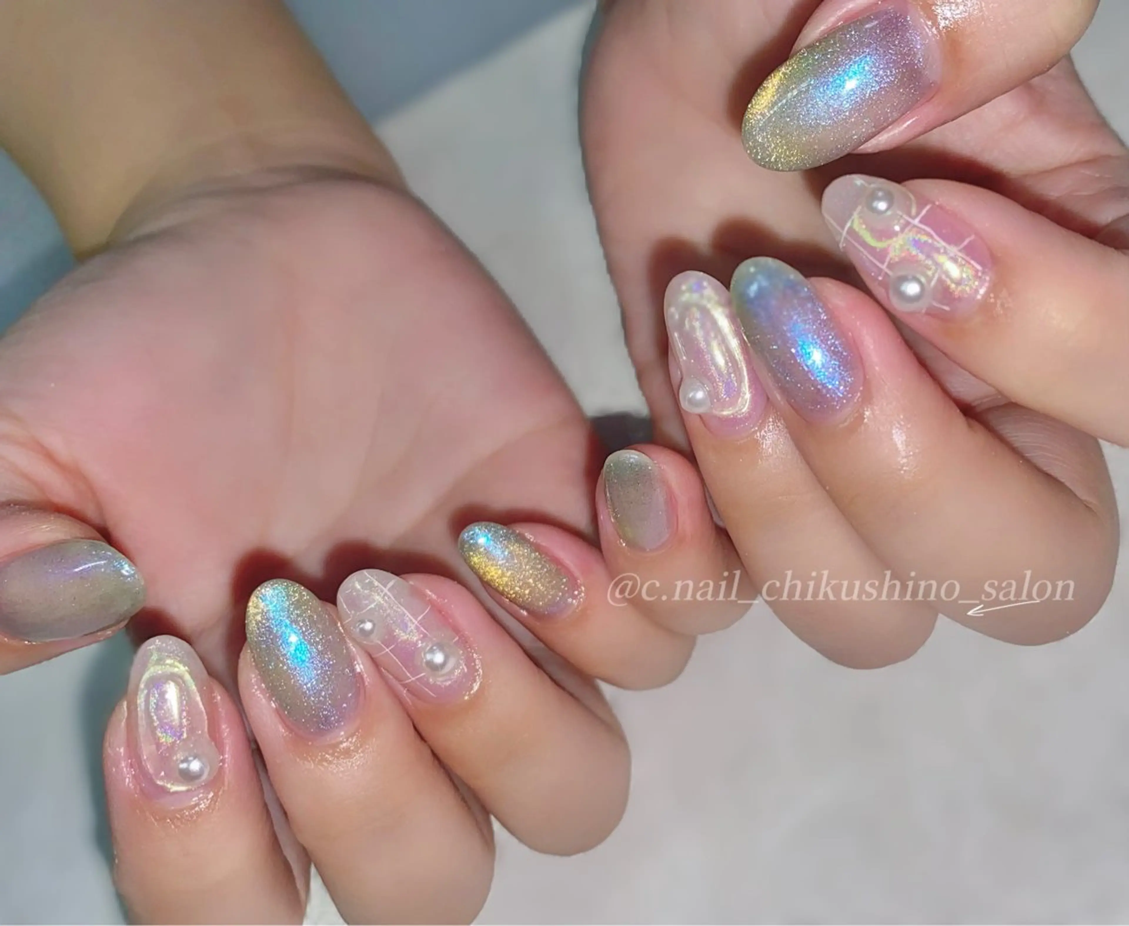 ネイル ハンドネイル C.Nail &Eye筑紫駅のネイルデザイン