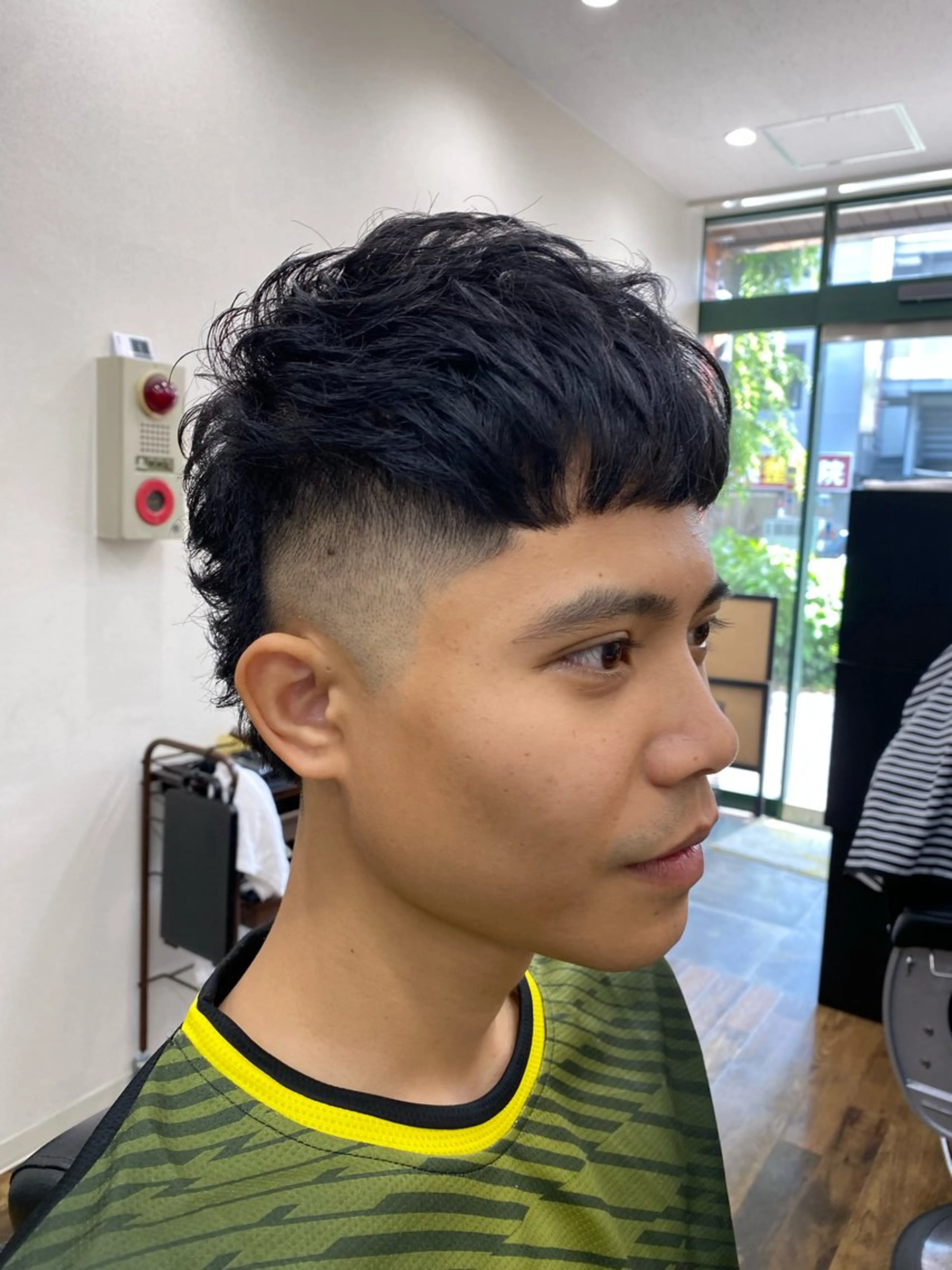 メンズ フェードカット マレットヘア 💈山下 武士💈のヘアスタイル