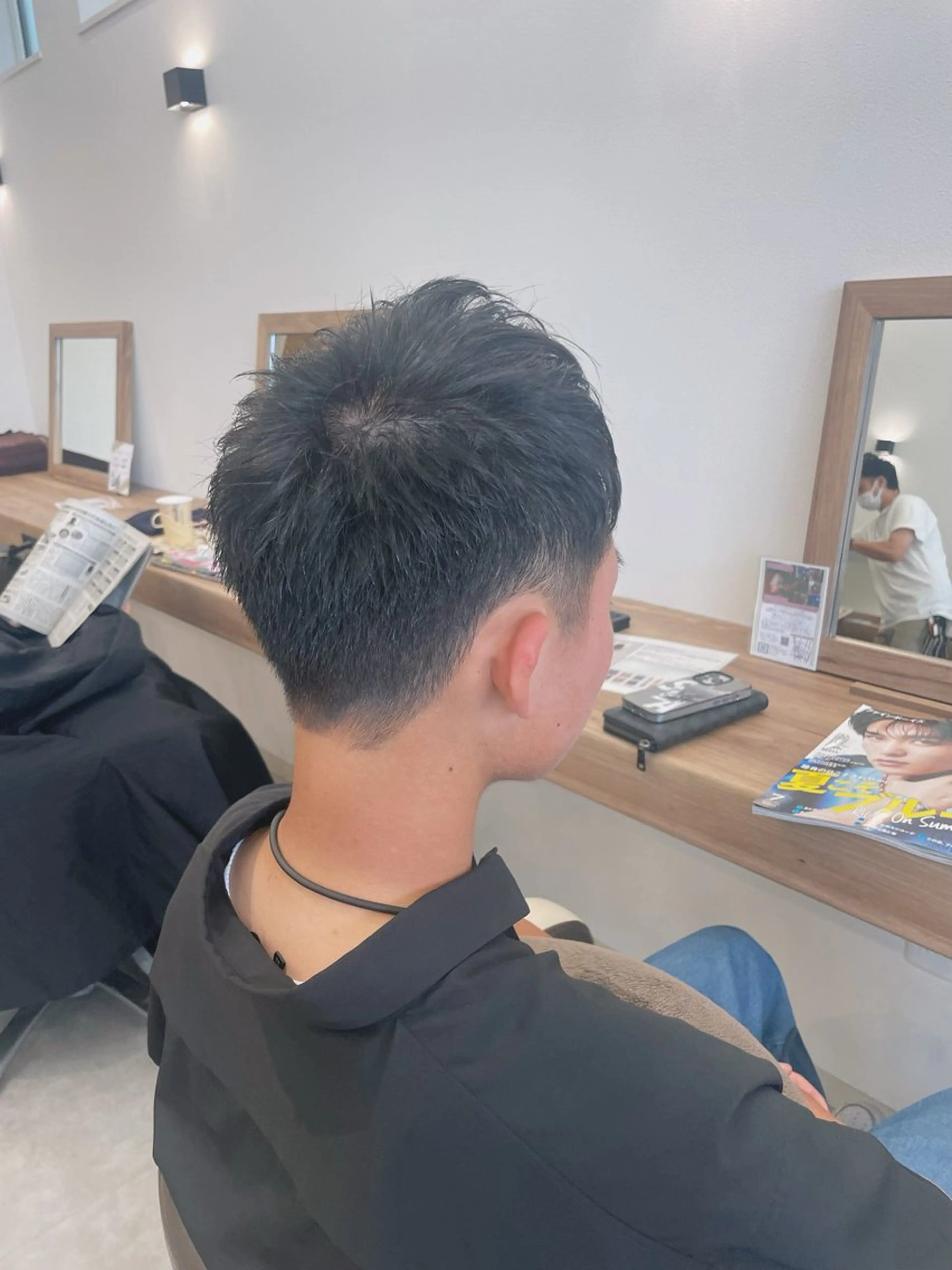 ショート メンズ 山越 美裕樹のヘアスタイル