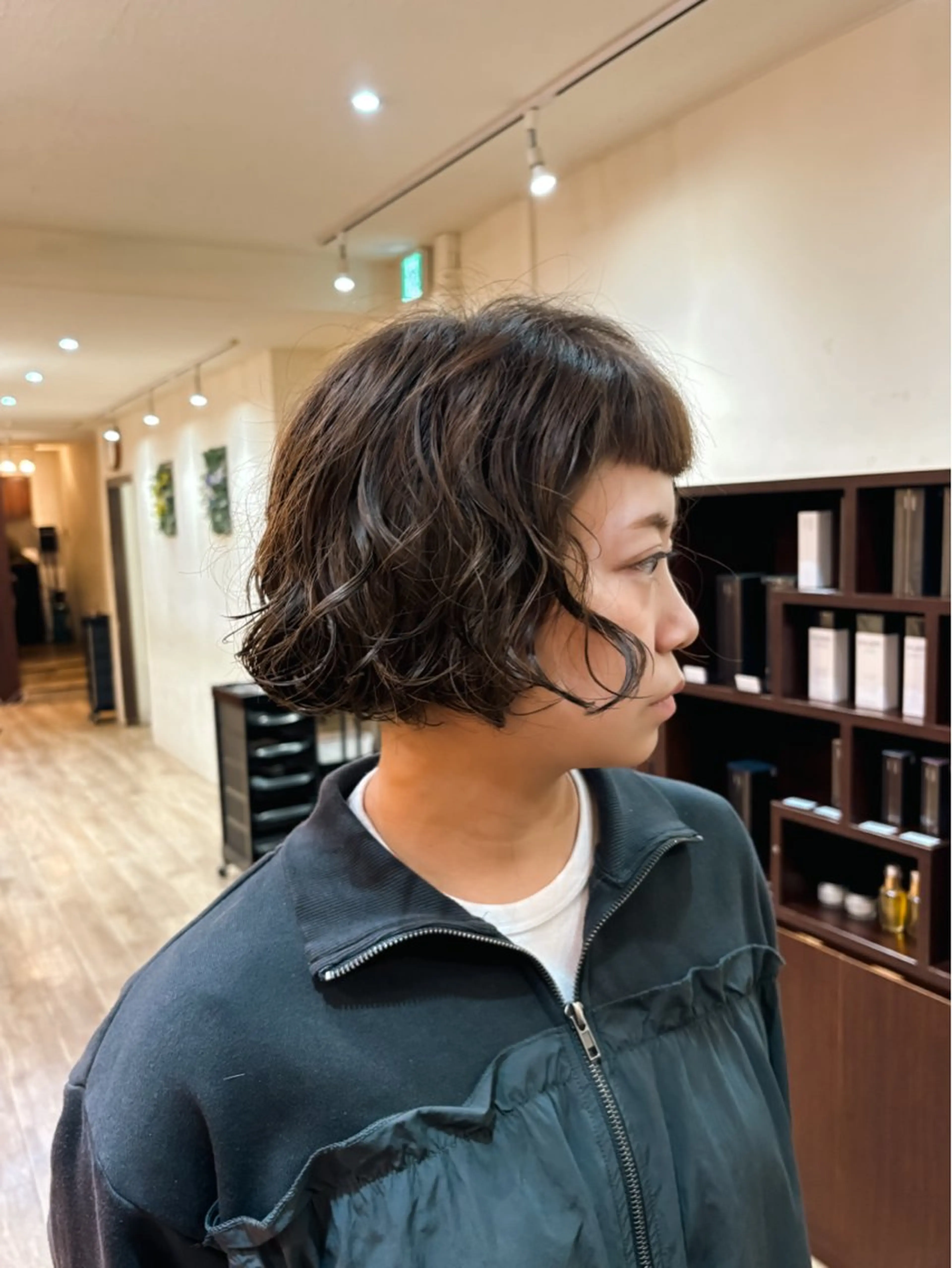 ショート パーマ カット パーマ トリートメント enVOGUE🌀 宮本泰周のヘアスタイル