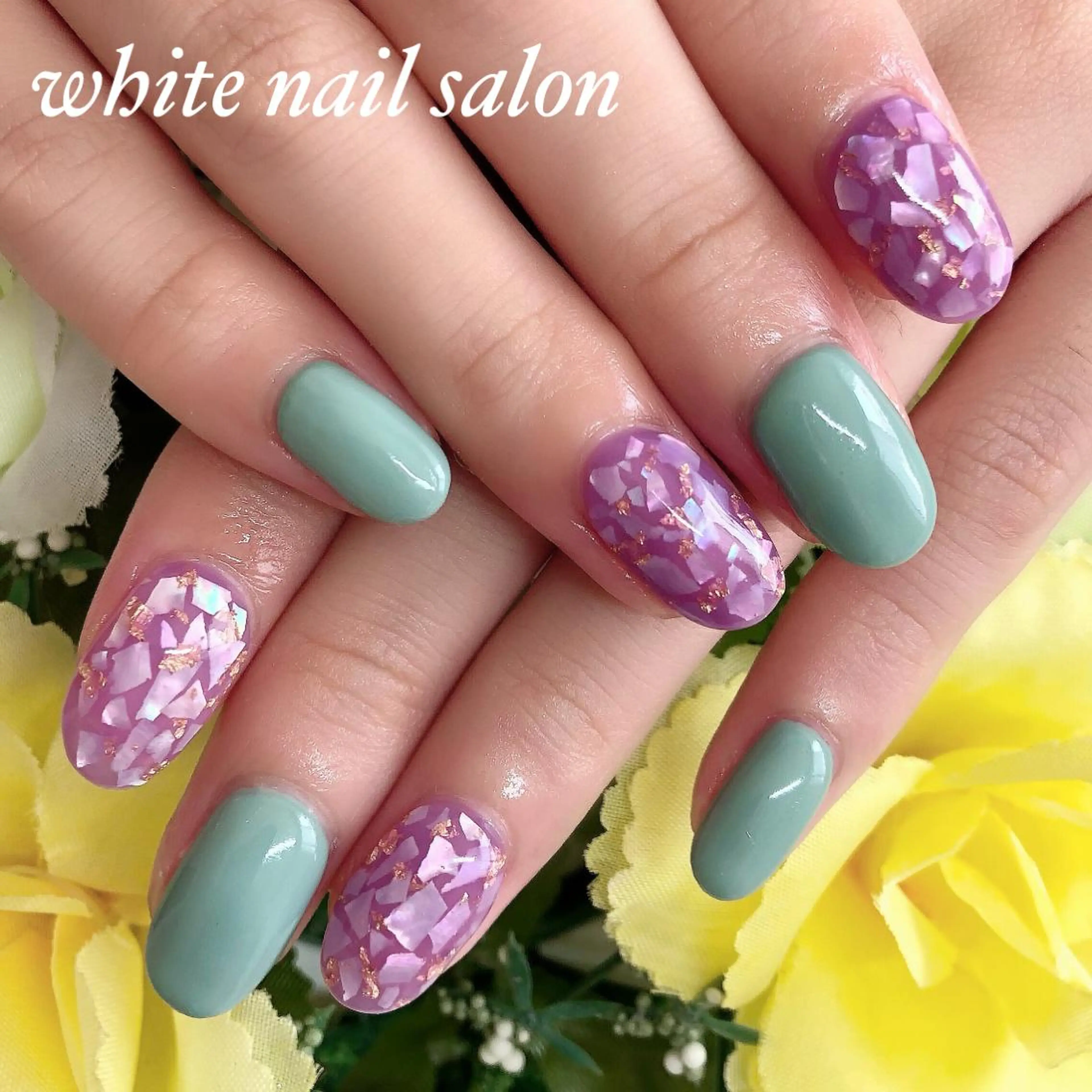 ネイル アートネイル フットネイル フレンチネイル ジェルネイル ハードジェル ハンドネイル white nail salonのネイルデザイン