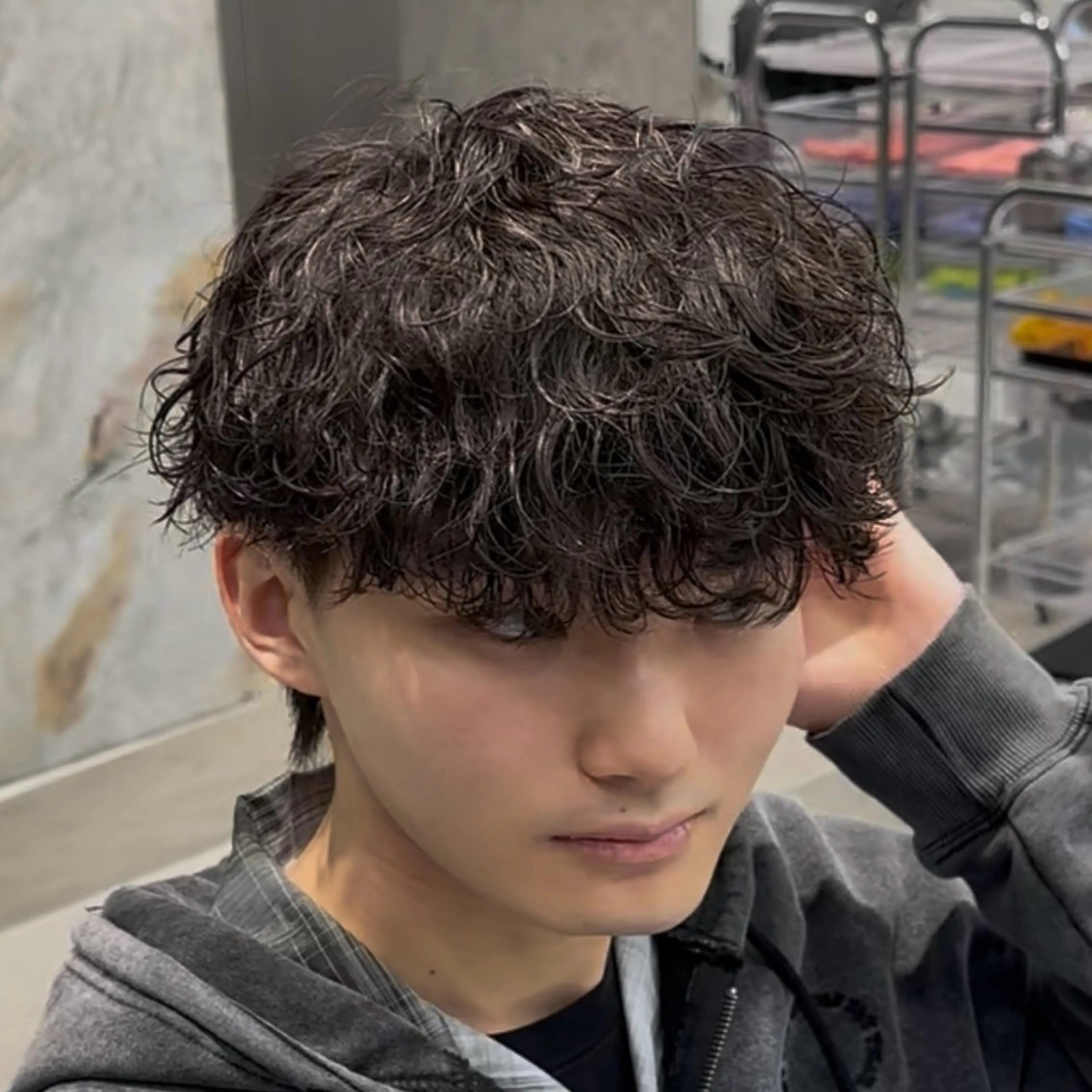 パーマ スパイラルパーマ カット パーマ トリートメント fifth_Oita 安藤海哉のヘアスタイル