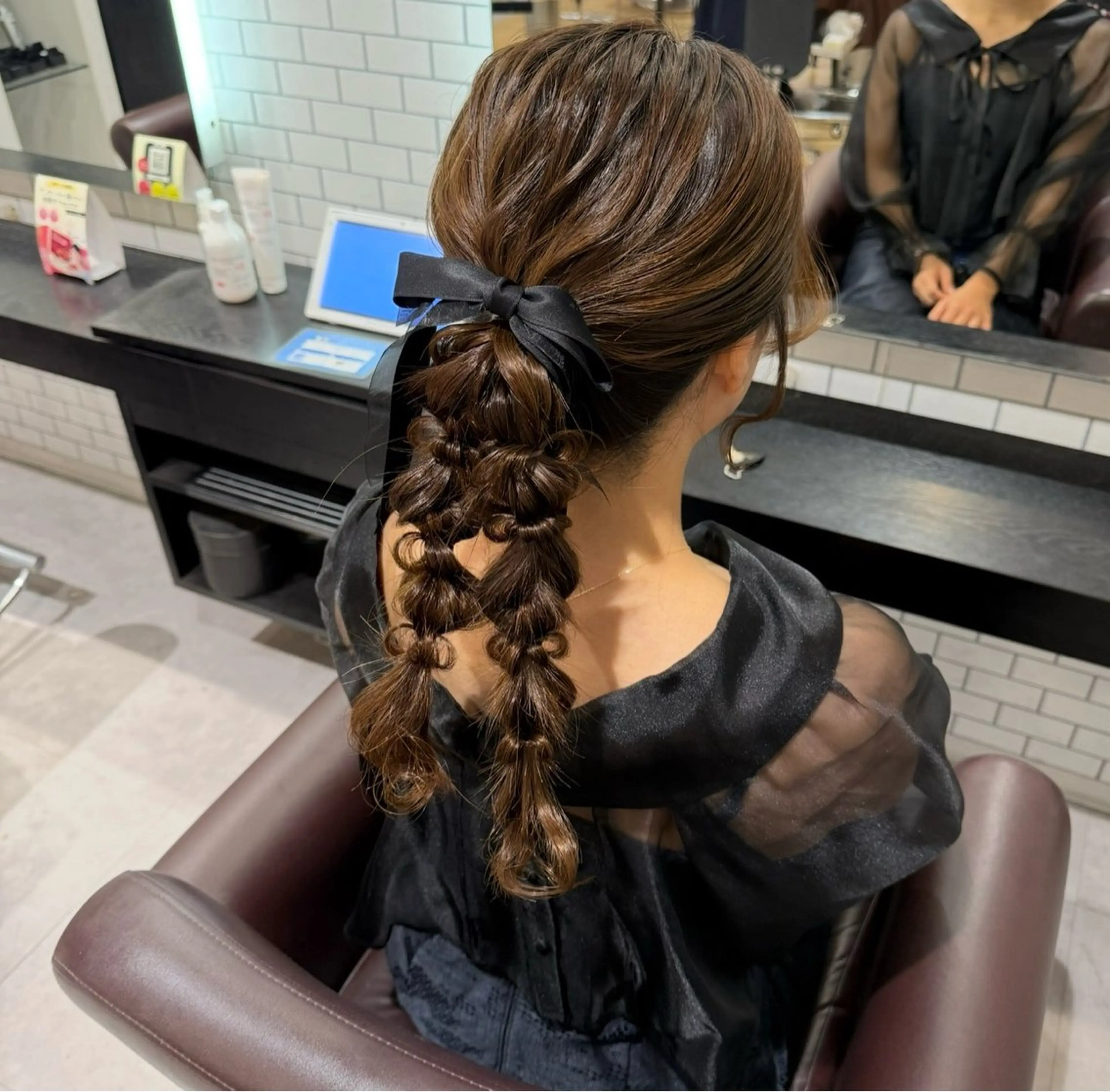 ロング ヘアアレンジ 🎀ヘアアレンジ 🎀ななみのヘアスタイル