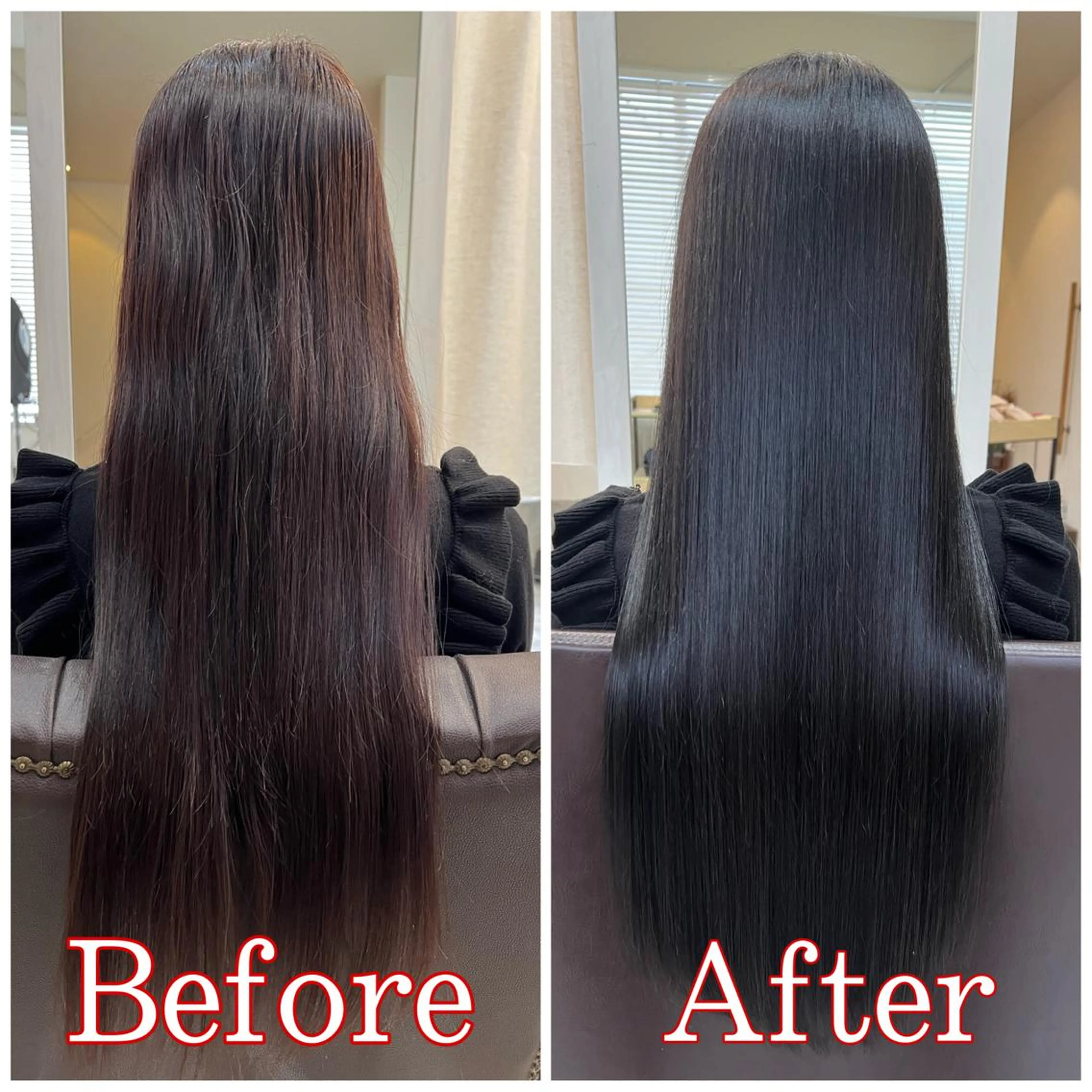 ロング 髪質改善 トリートメント 鈴木遥幾 艶髪特化美容師のヘアスタイル