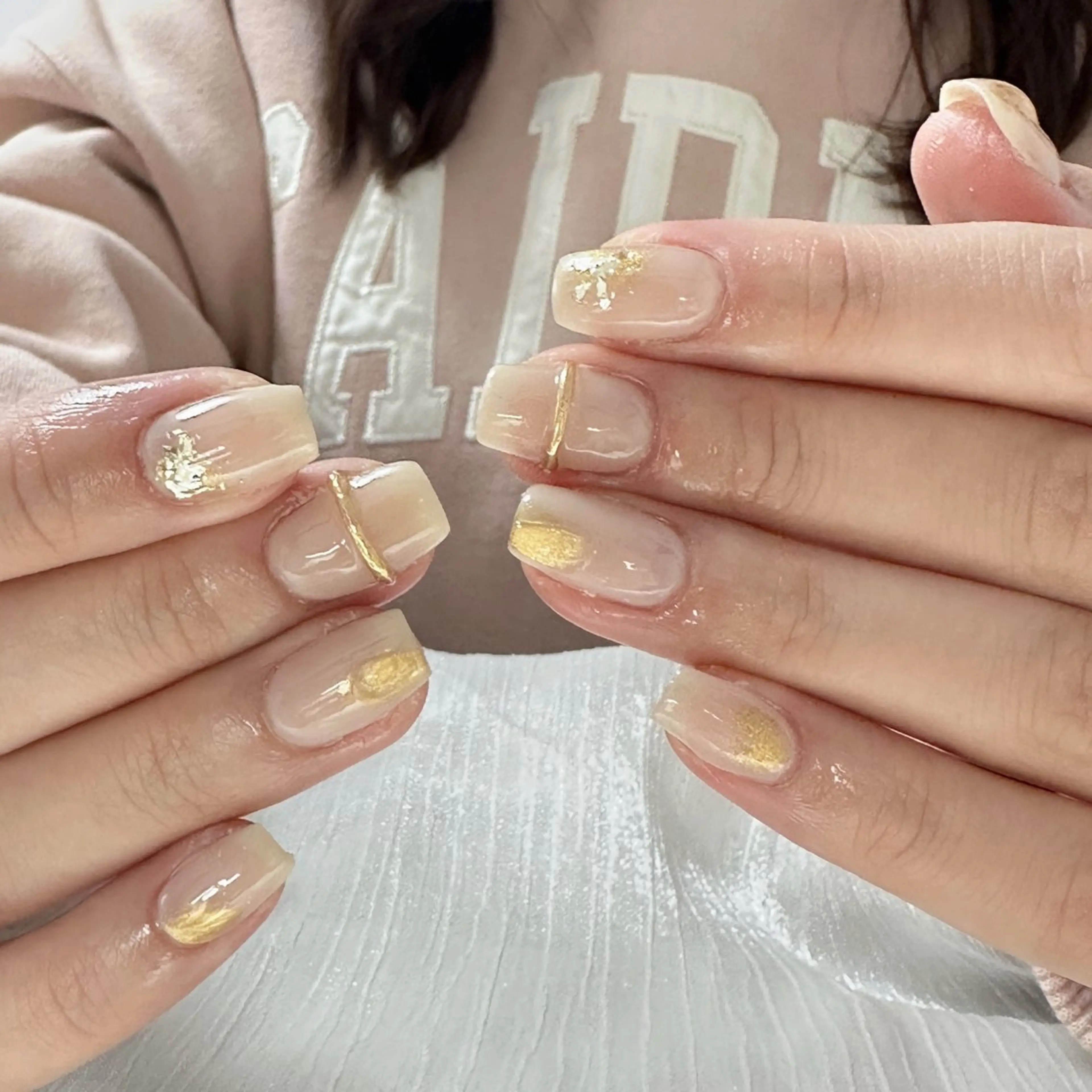 ネイル コネコネイルサロン モデル用のネイルデザイン