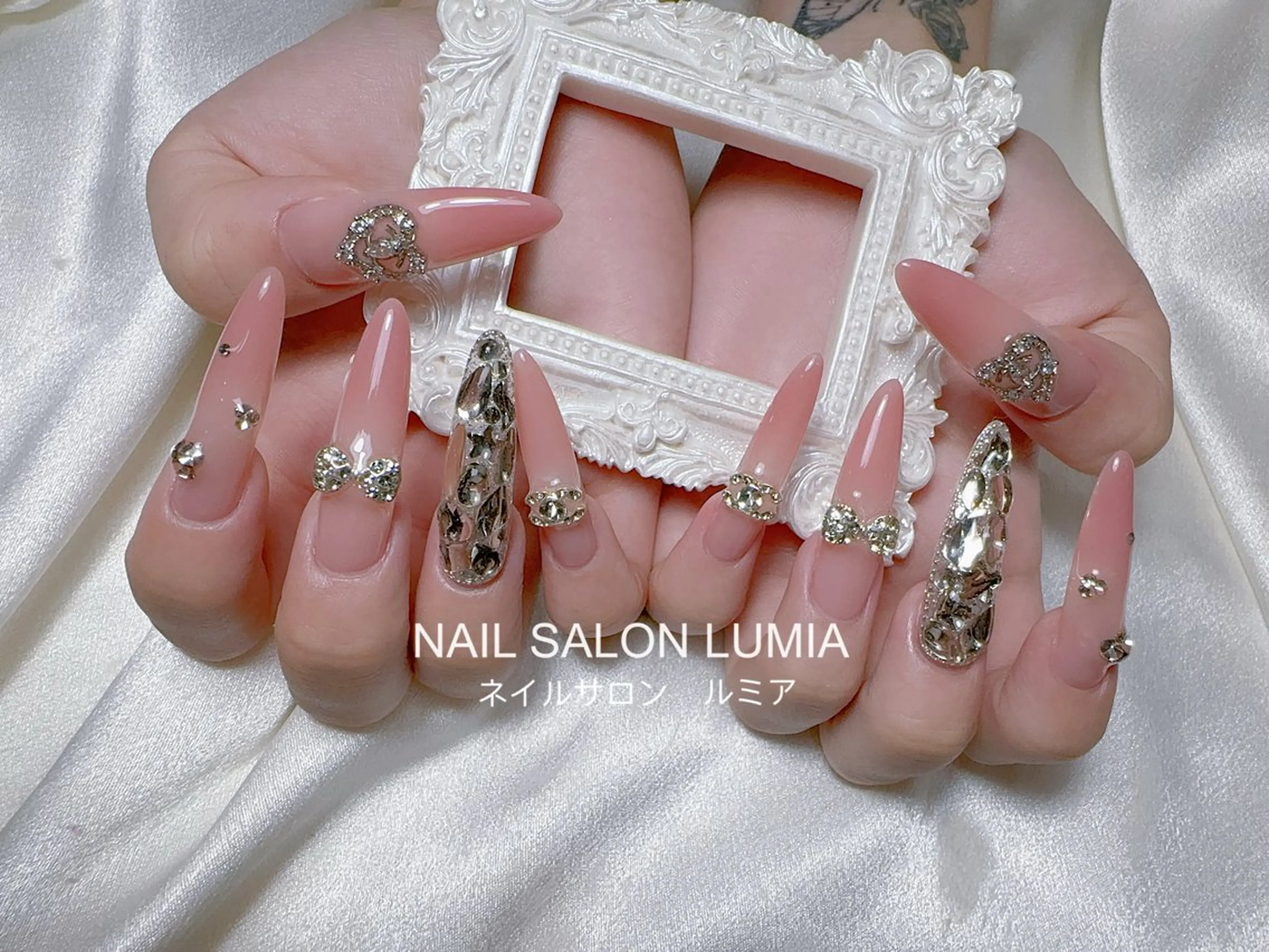 ネイル ハンドネイル ネイルサロン ルミア Lumia 店長のネイルデザイン