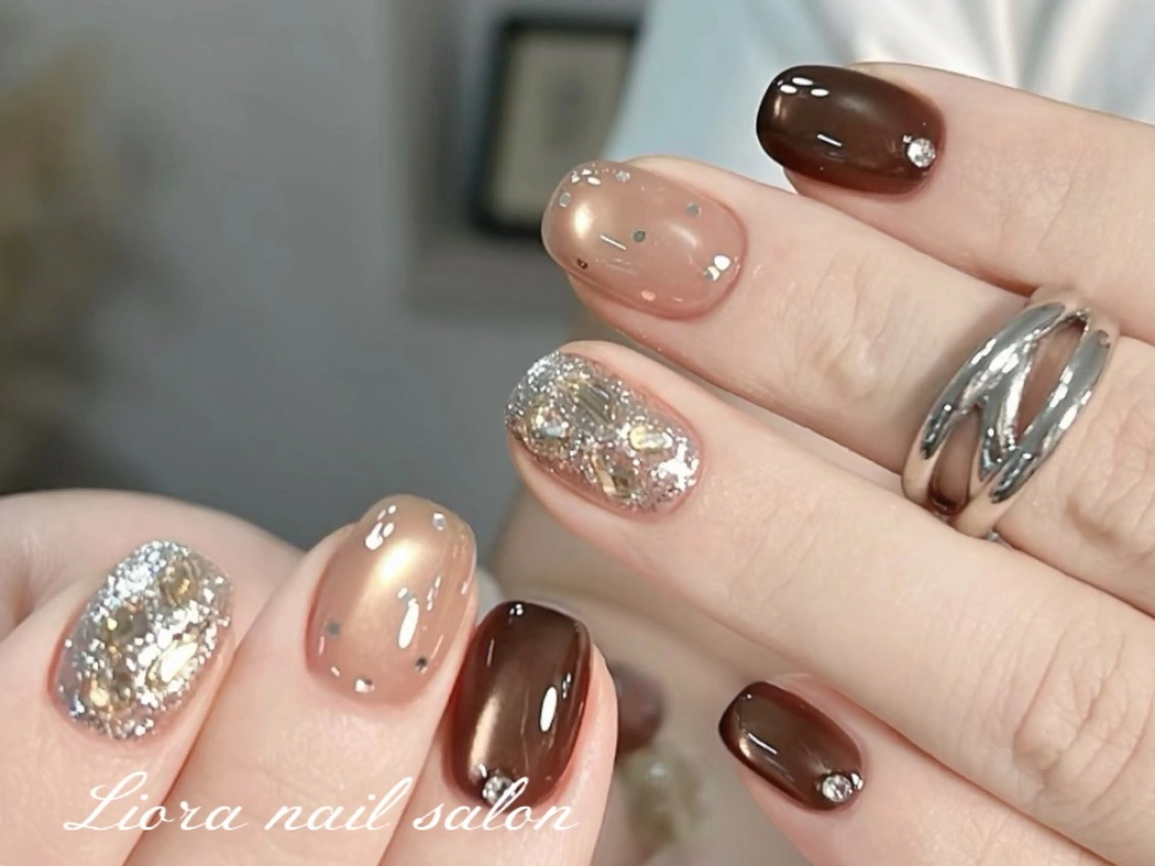 ネイル チークネイル フットネイル フレンチネイル ジェルネイル ガーリー ハンドネイル Liora nail スカルプ専門店のネイルデザイン