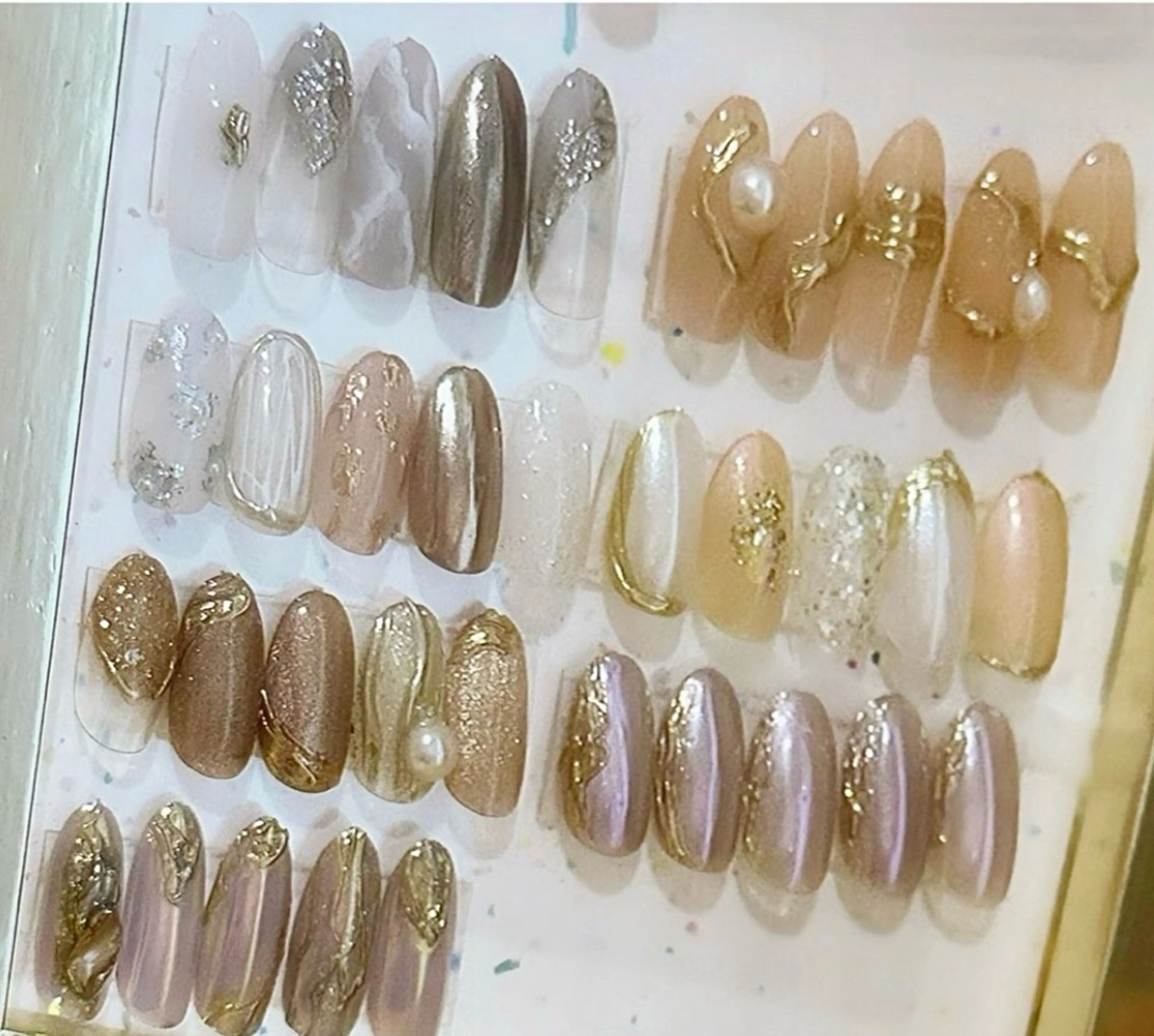 ネイル ブラウン ハンドネイル private. nailsalonのネイルデザイン