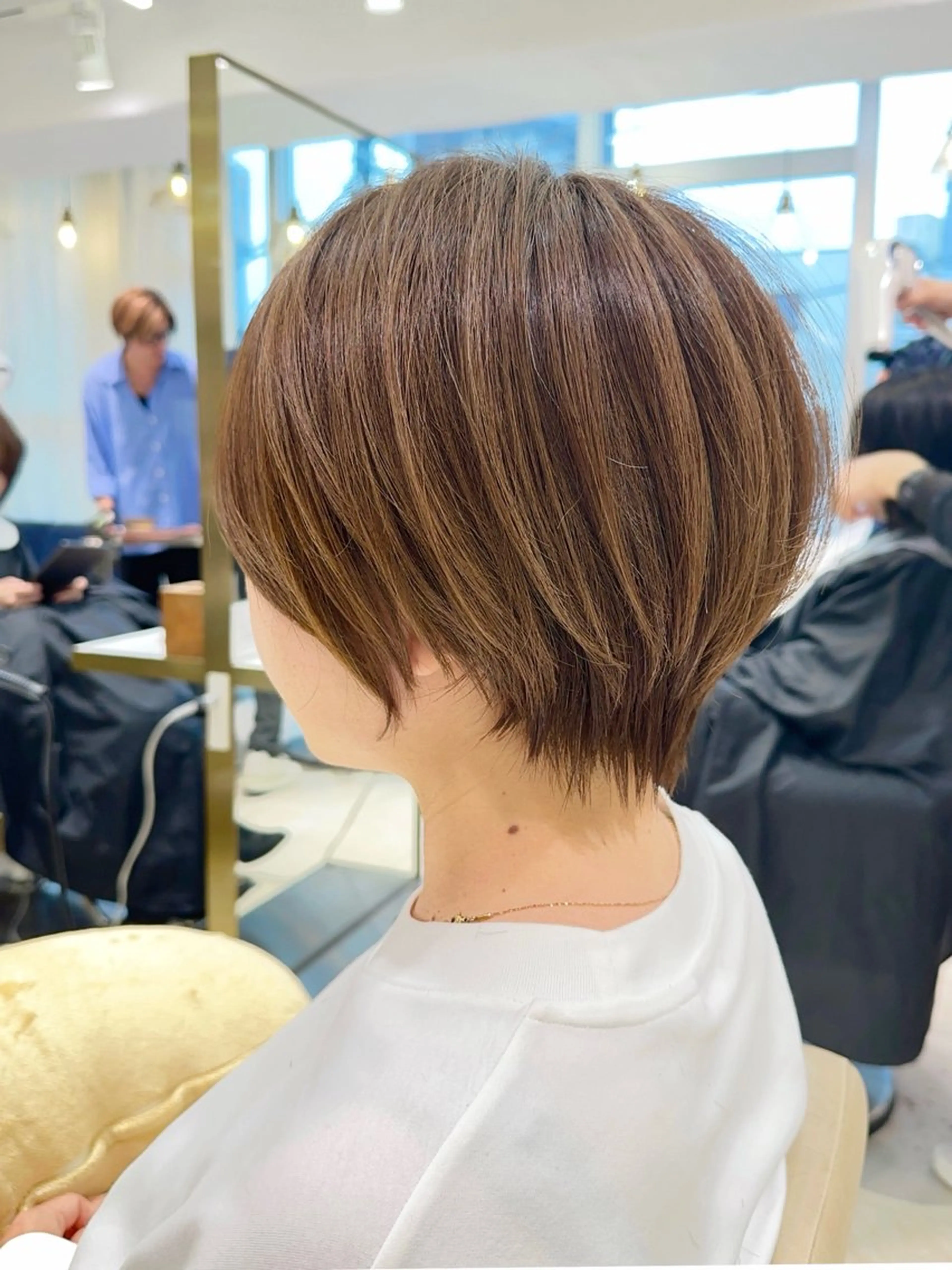 ショート 🌼アユム/レイヤー ハッシュカット🌼のヘアスタイル