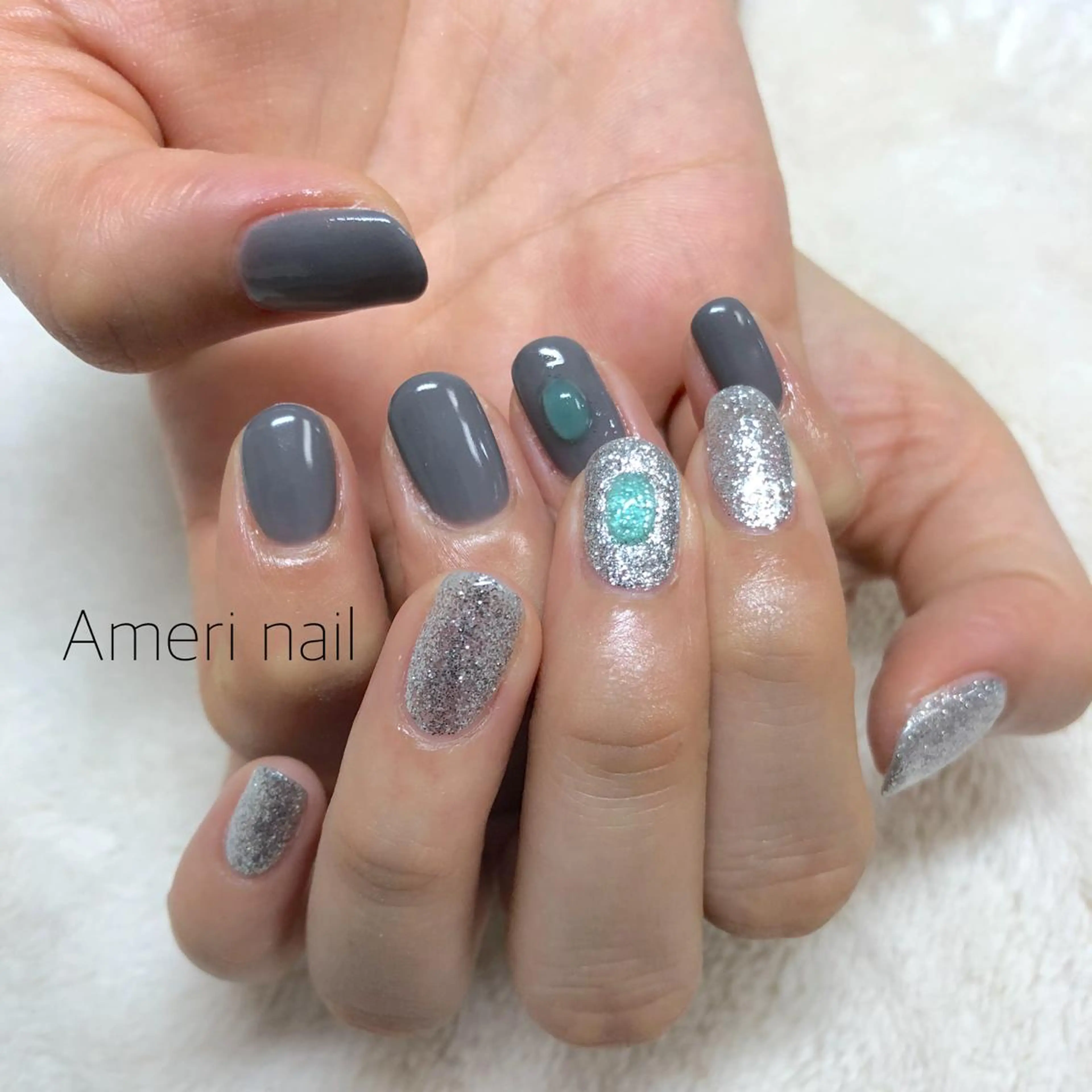 ネイル ハンドネイル Ameri nail /UKIのネイルデザイン