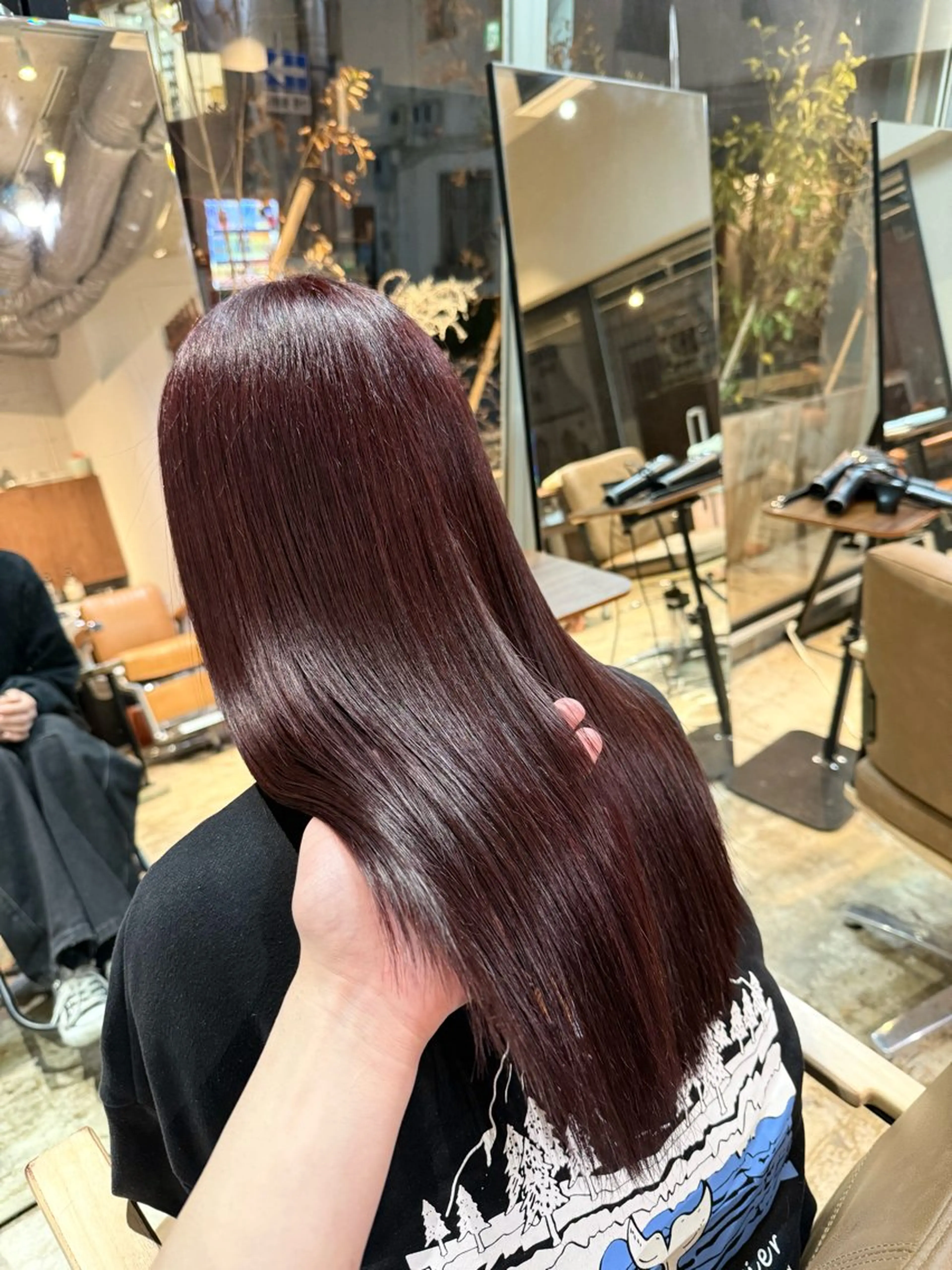 ロング カラー 高橋 充輝のヘアスタイル