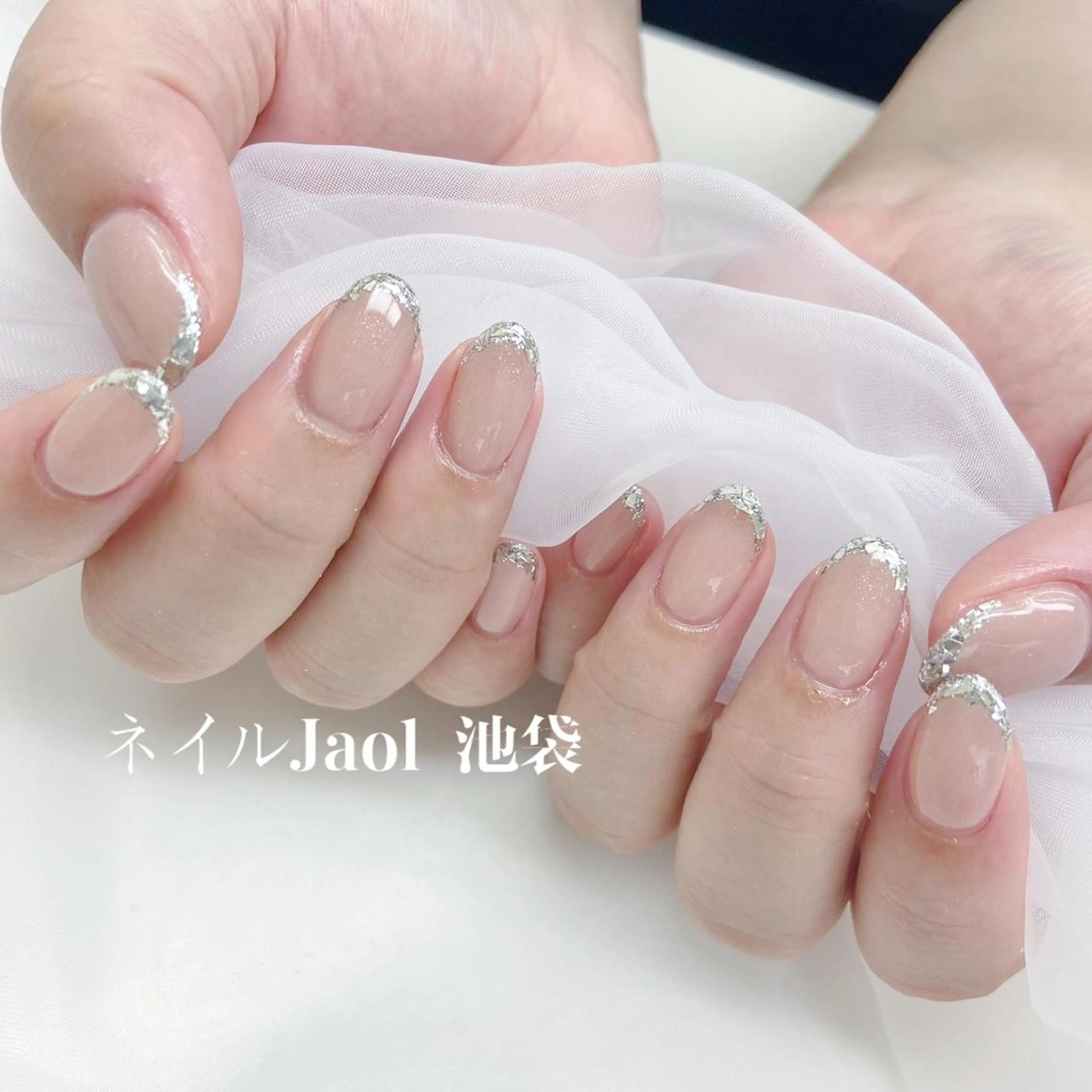 ミディアム ハンドネイル ネイルJaol 池袋のネイルデザイン