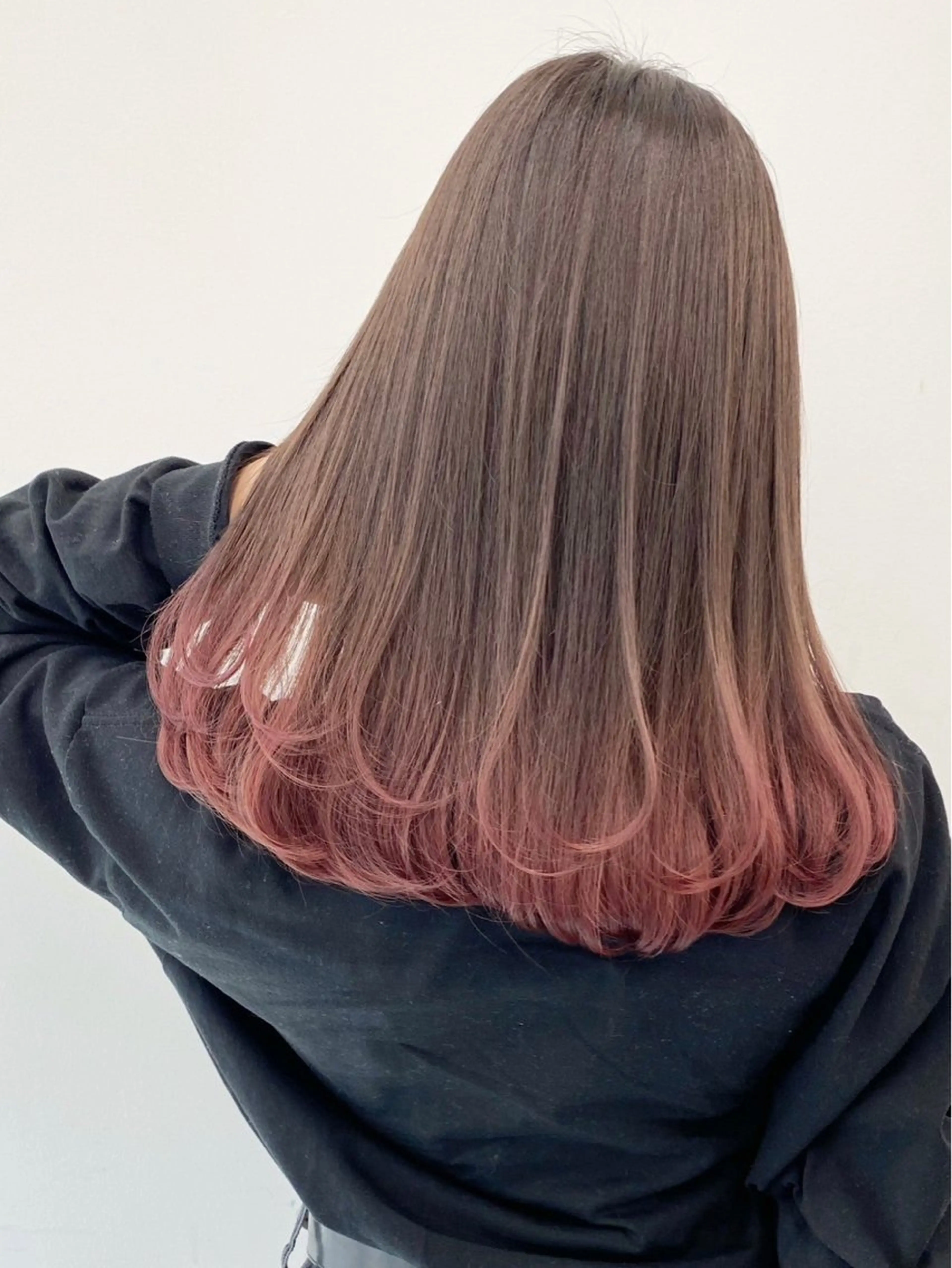 ミディアム カラー ヘアアレンジ ハイトーン/透明感/ レイヤー/かずや🦁のヘアスタイル