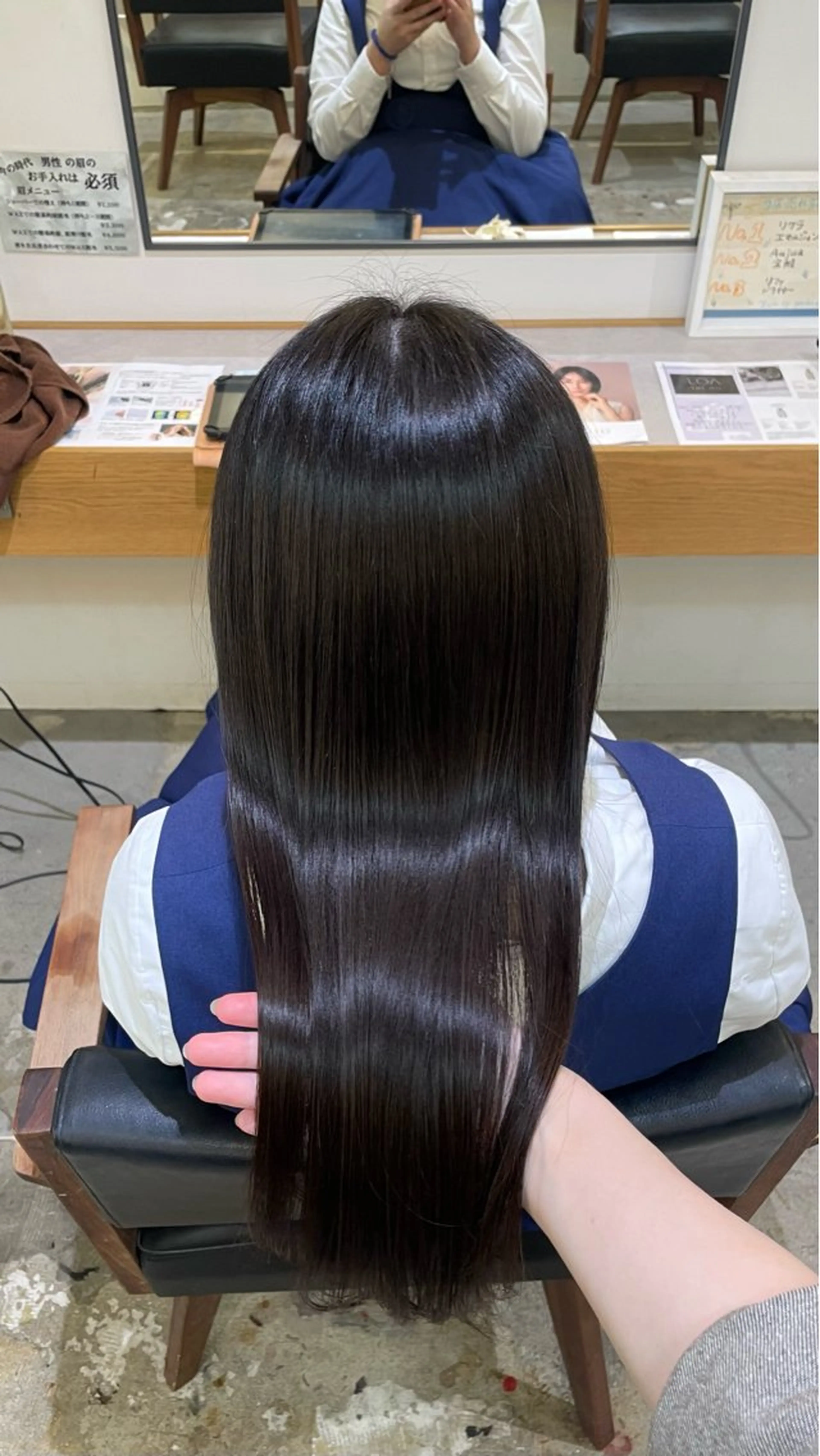 セミロング トリートメント リコ🎀 高円寺のヘアスタイル