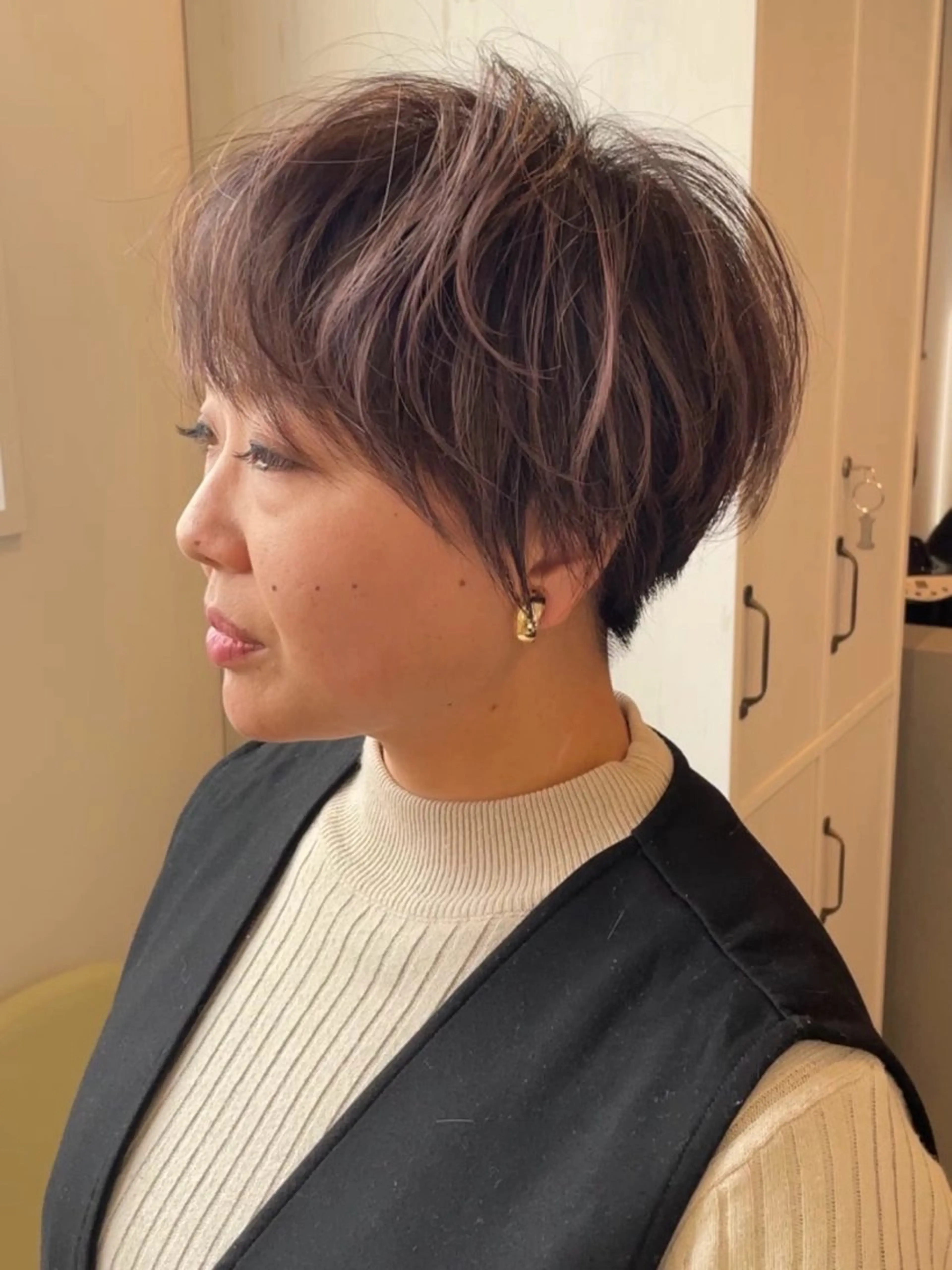 ショート 松本 ミワのヘアスタイル
