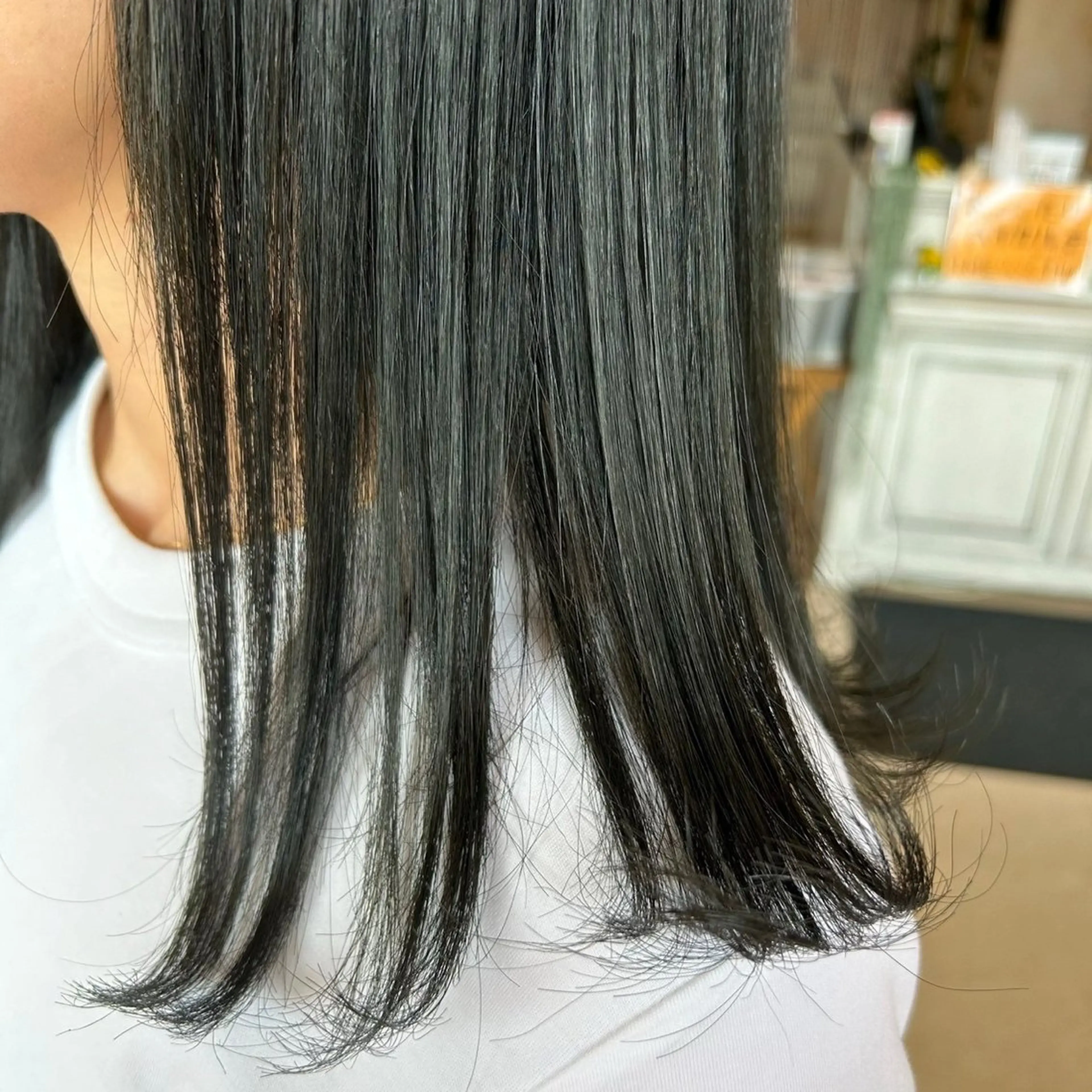 ミディアム カラー 、 、のヘアスタイル