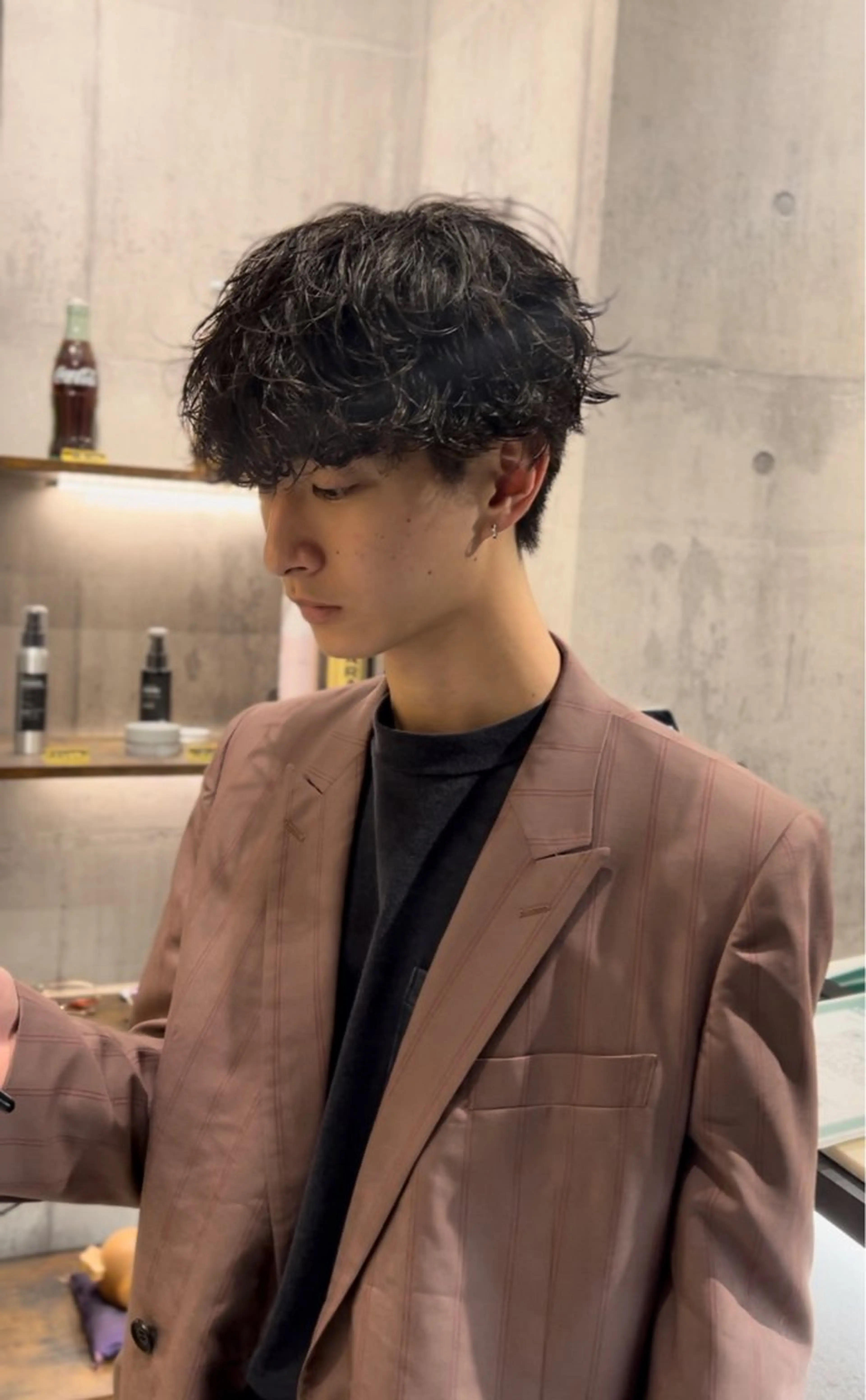 カット&シャドウパーマモデル様募集中の写真