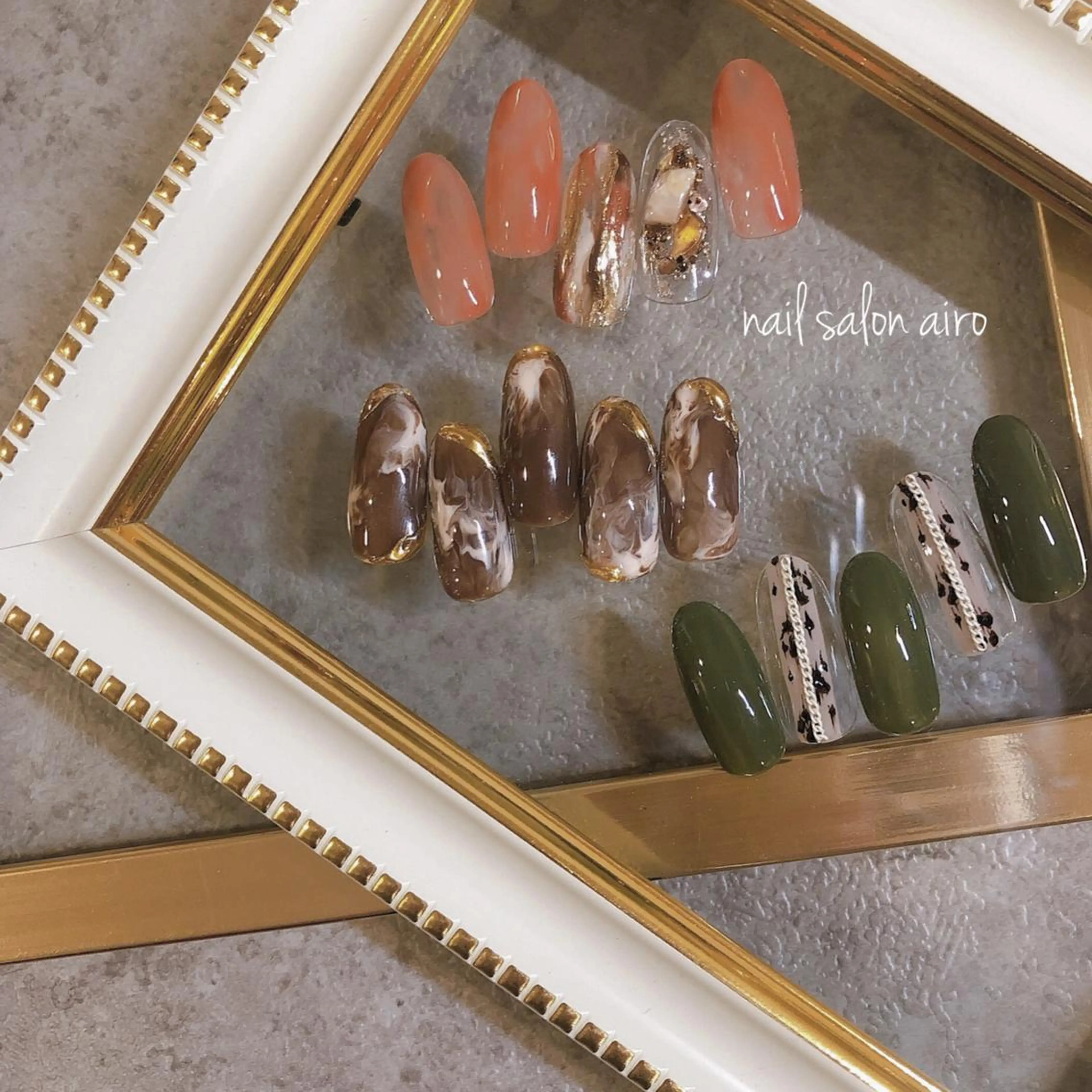 ネイル ハンドネイル nail salon airoのネイルデザイン