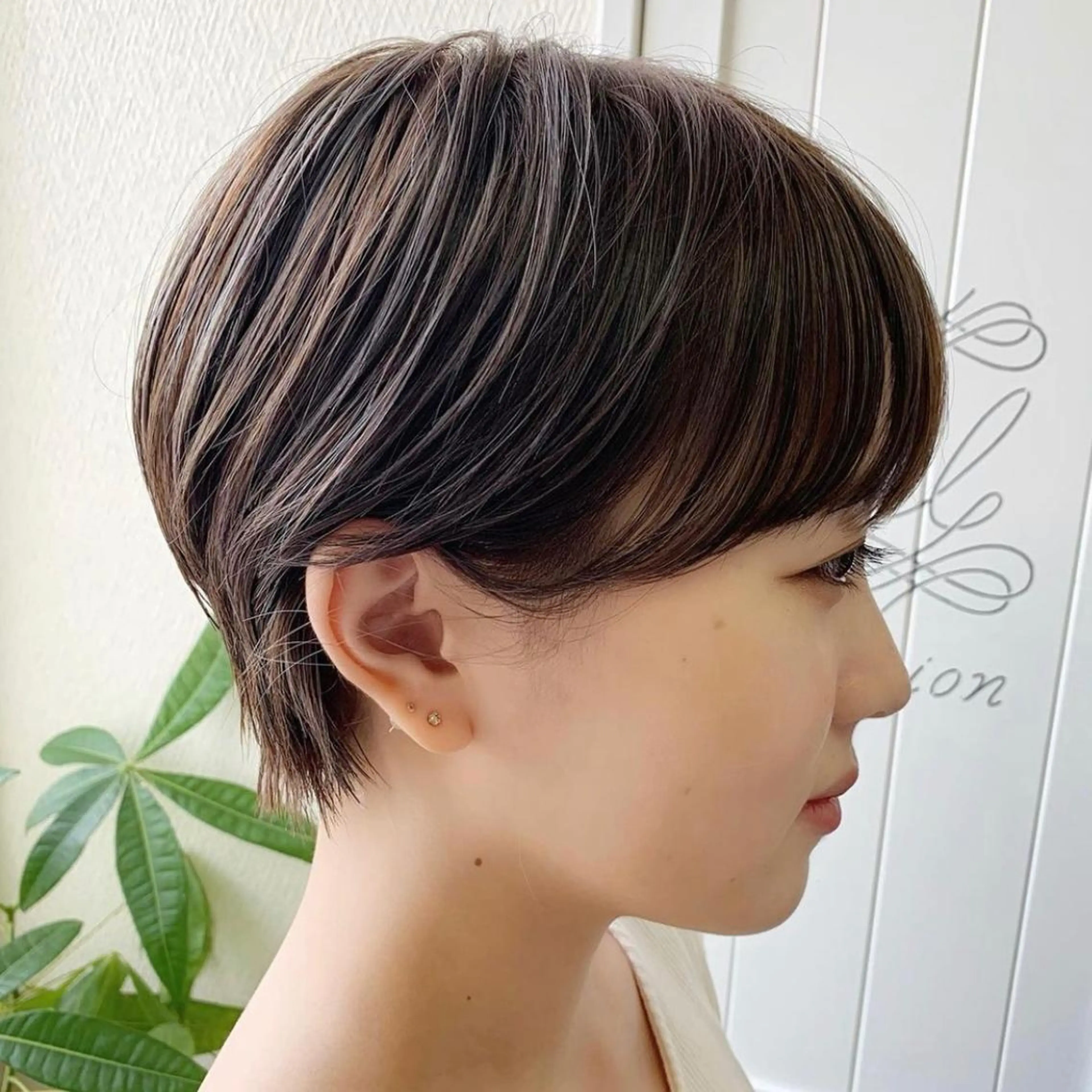 ショート カラー ショートヘア 韓国ヘア /男女☘️ 細江 美紅のヘアスタイル