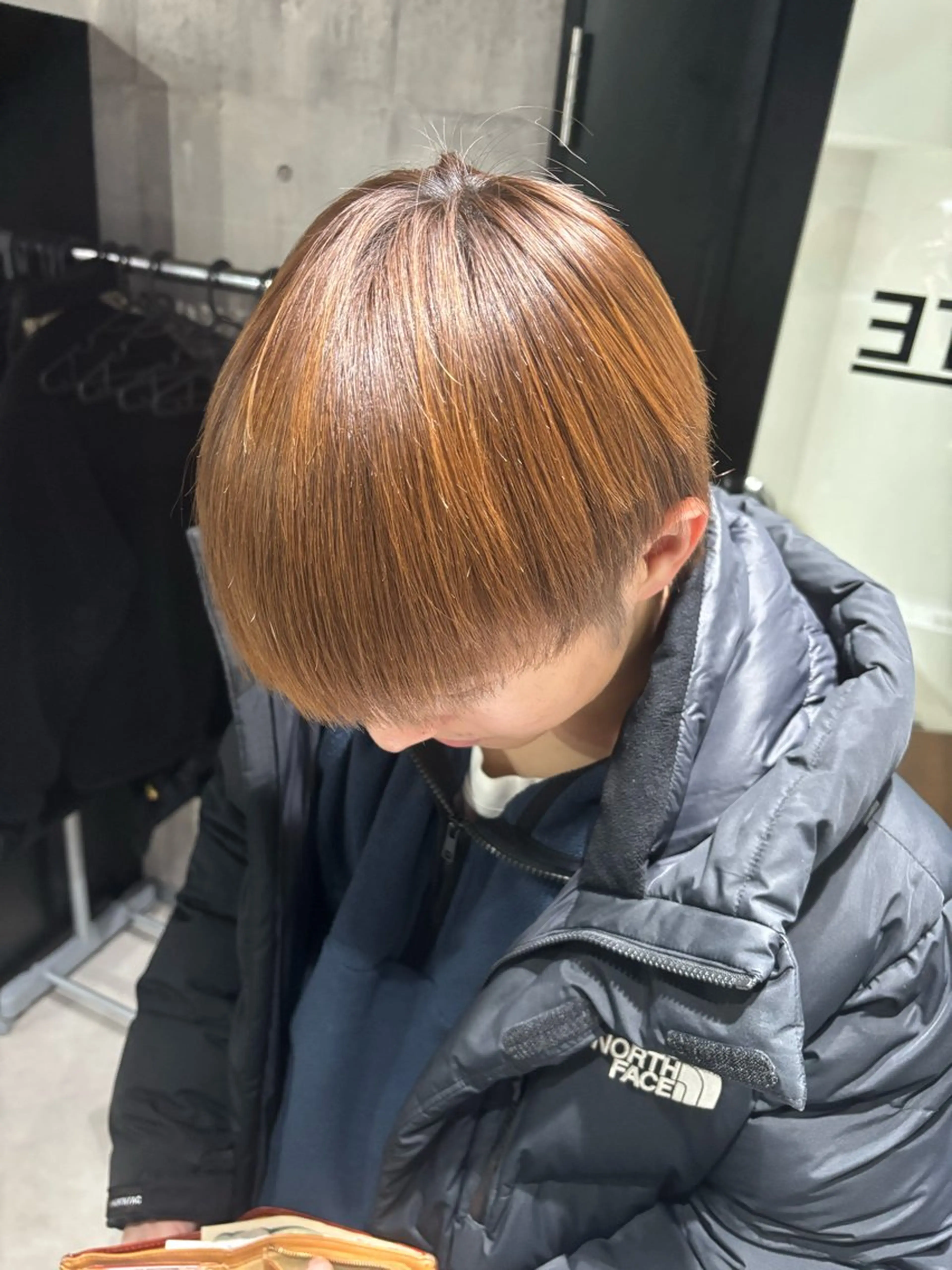 パーマ メンズ 酸性ストレート ストレートパーマ _white【京橋店】所属・_WHITE / KENTOのヘアスタイル