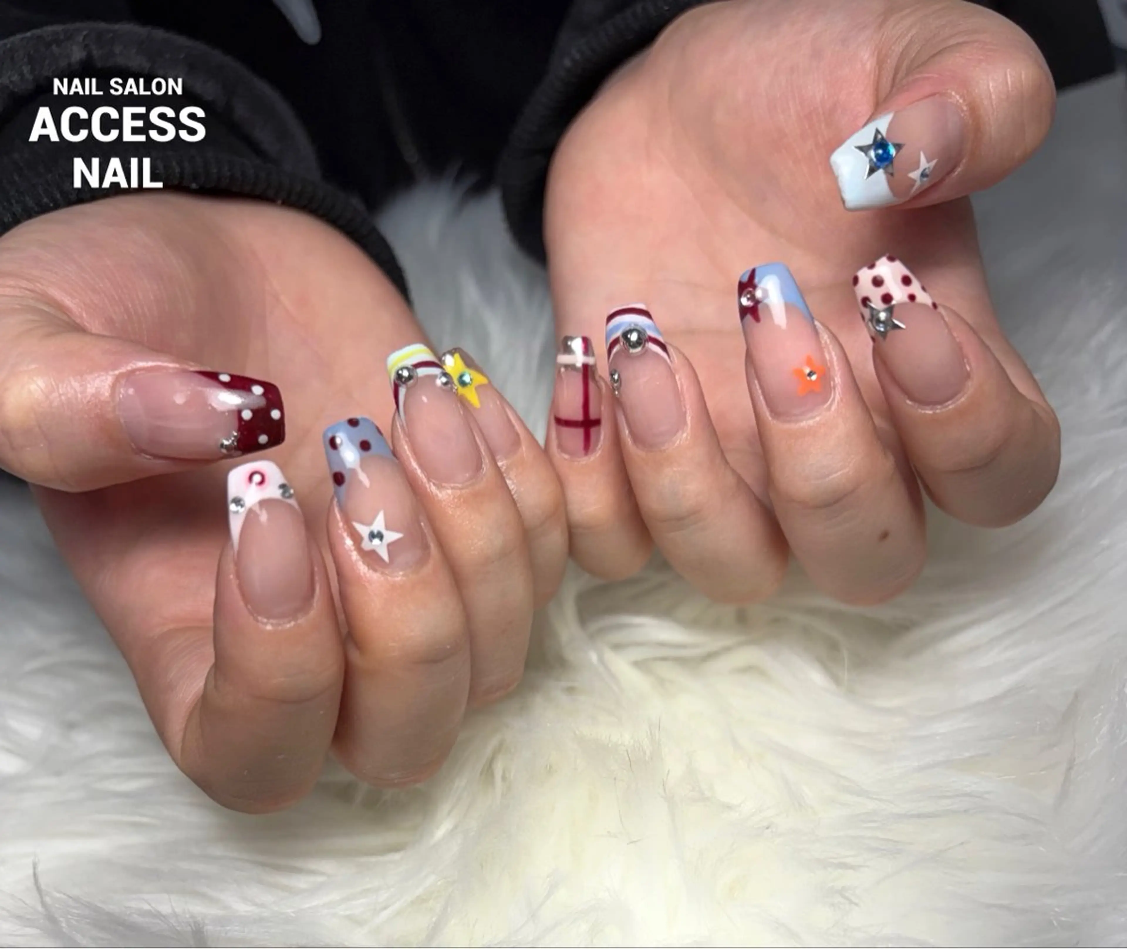 ネイル access nailのネイルデザイン