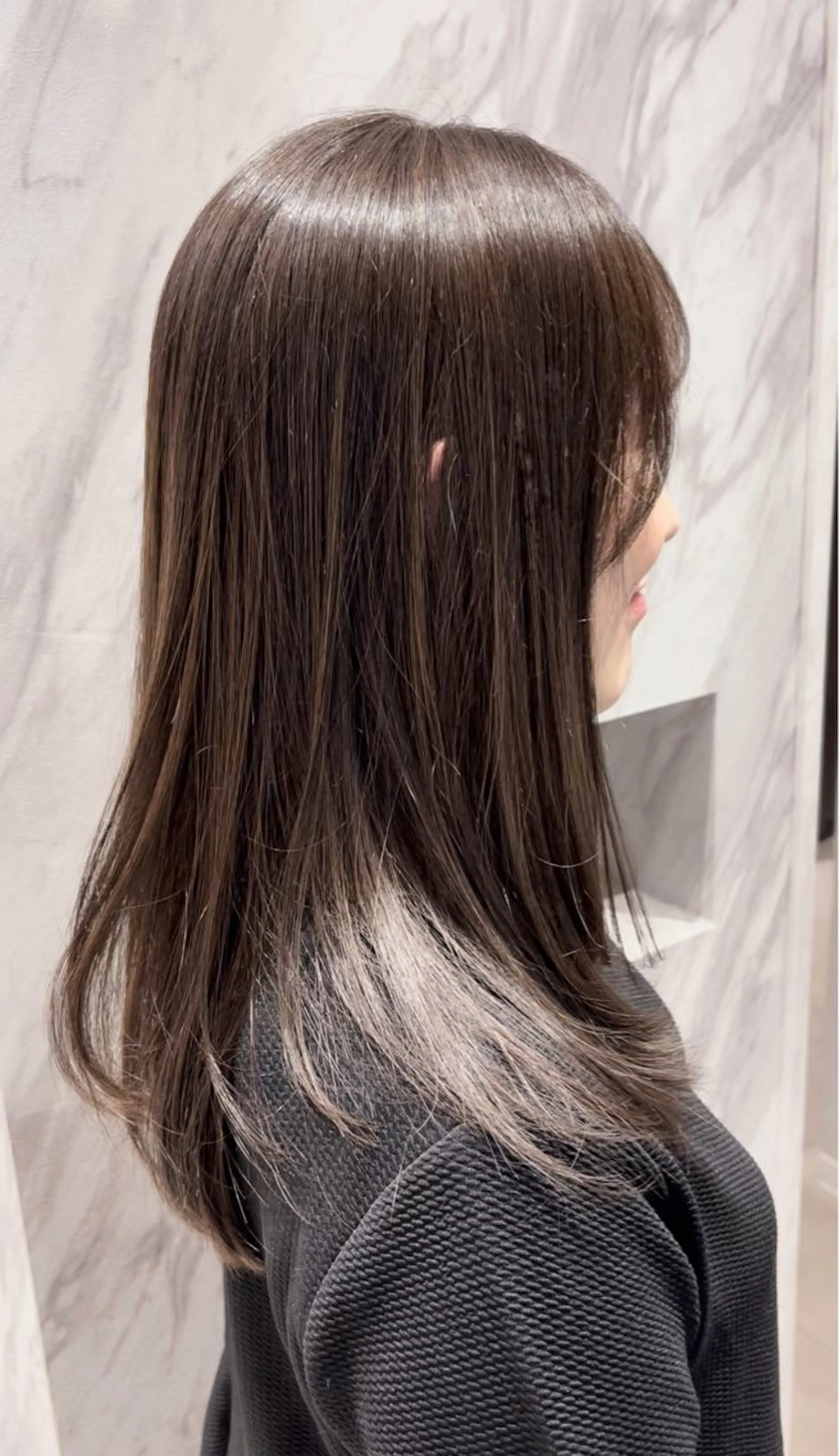 ロング カラー カット ヘアカラー k-two top stylist 林原のヘアスタイル