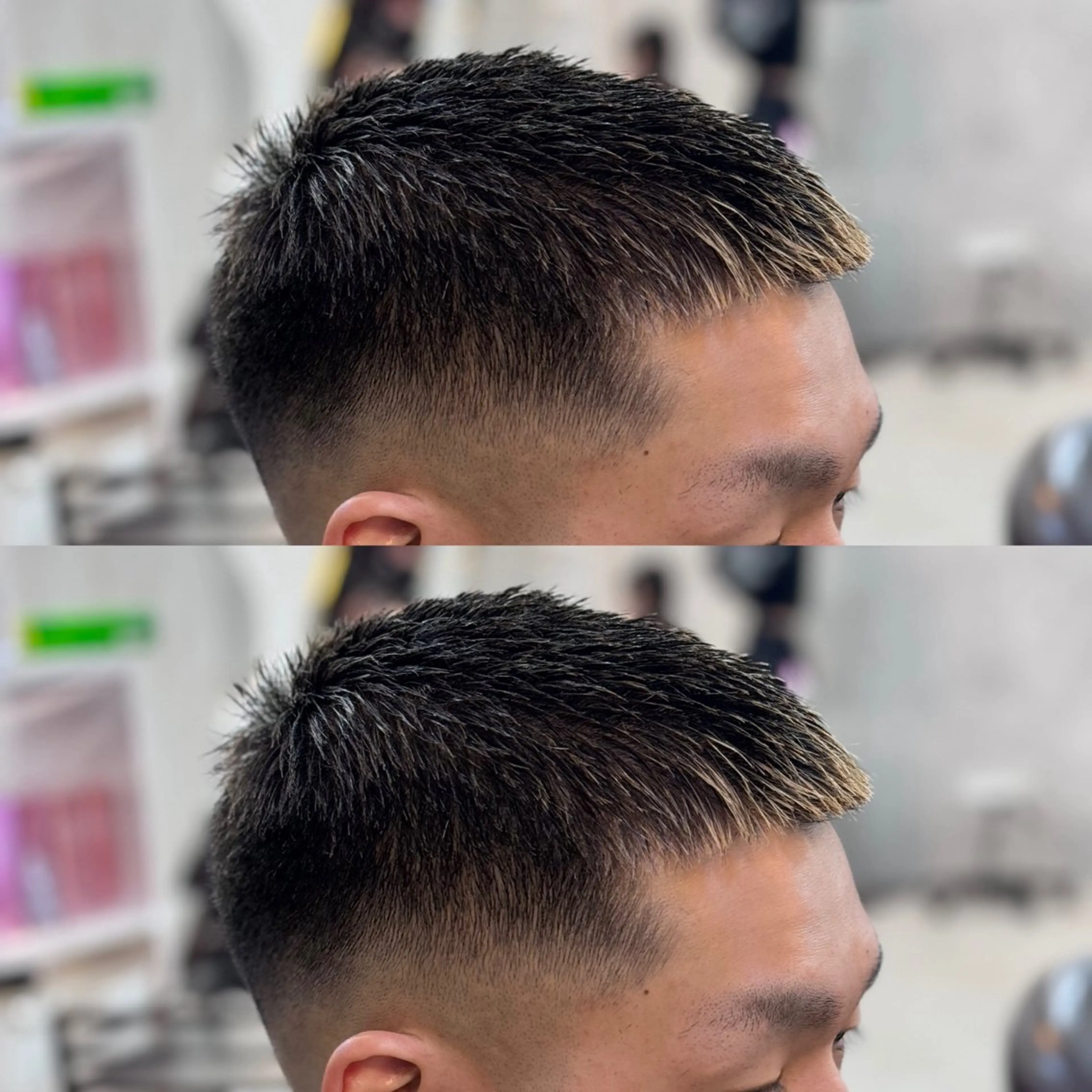 ショート カラー パーマ メンズ 泰成/メンズ特化/ フェード/ツイスパのヘアスタイル
