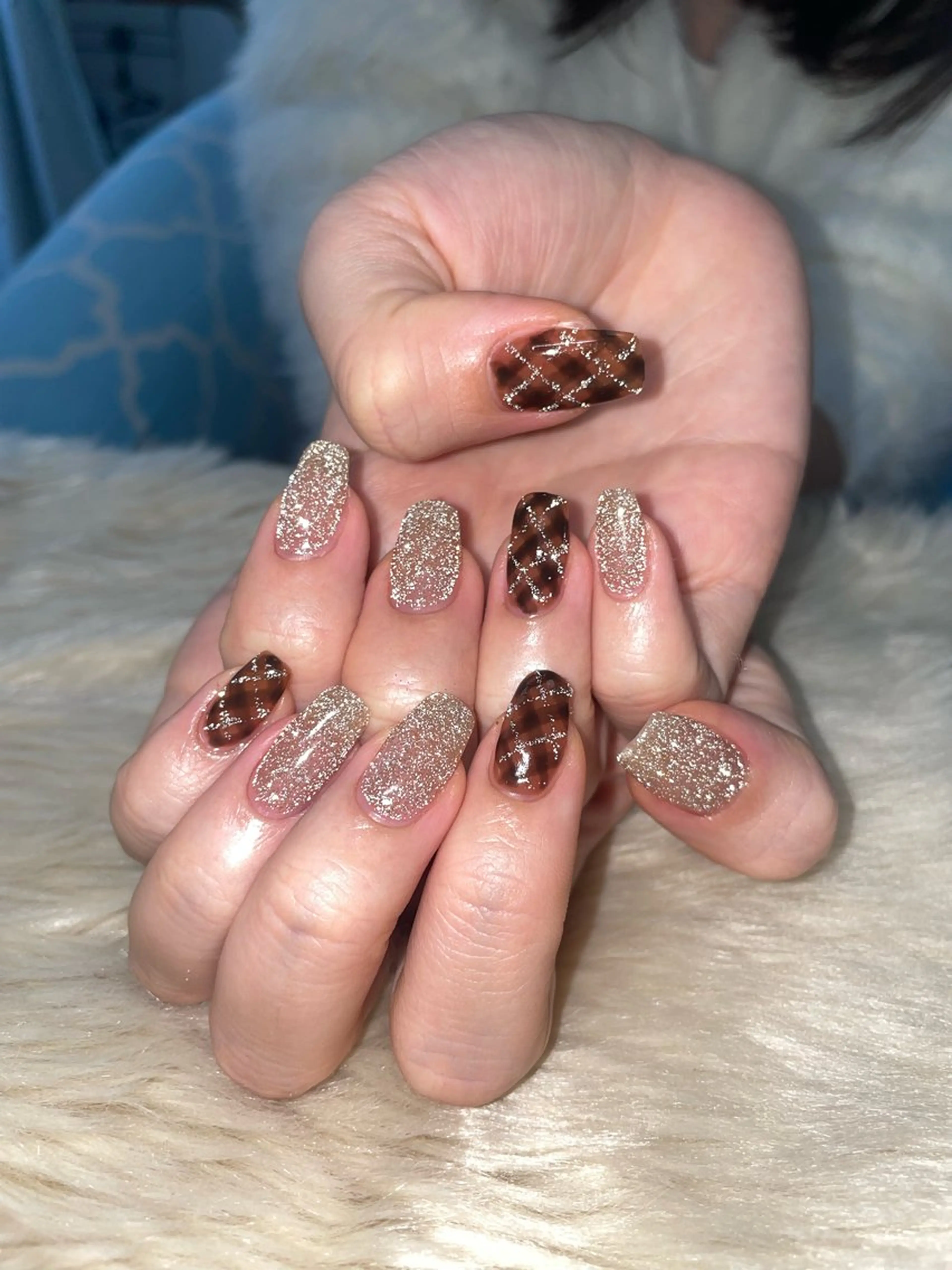 ネイル フラッシュネイル はるひな ねいるのネイルデザイン