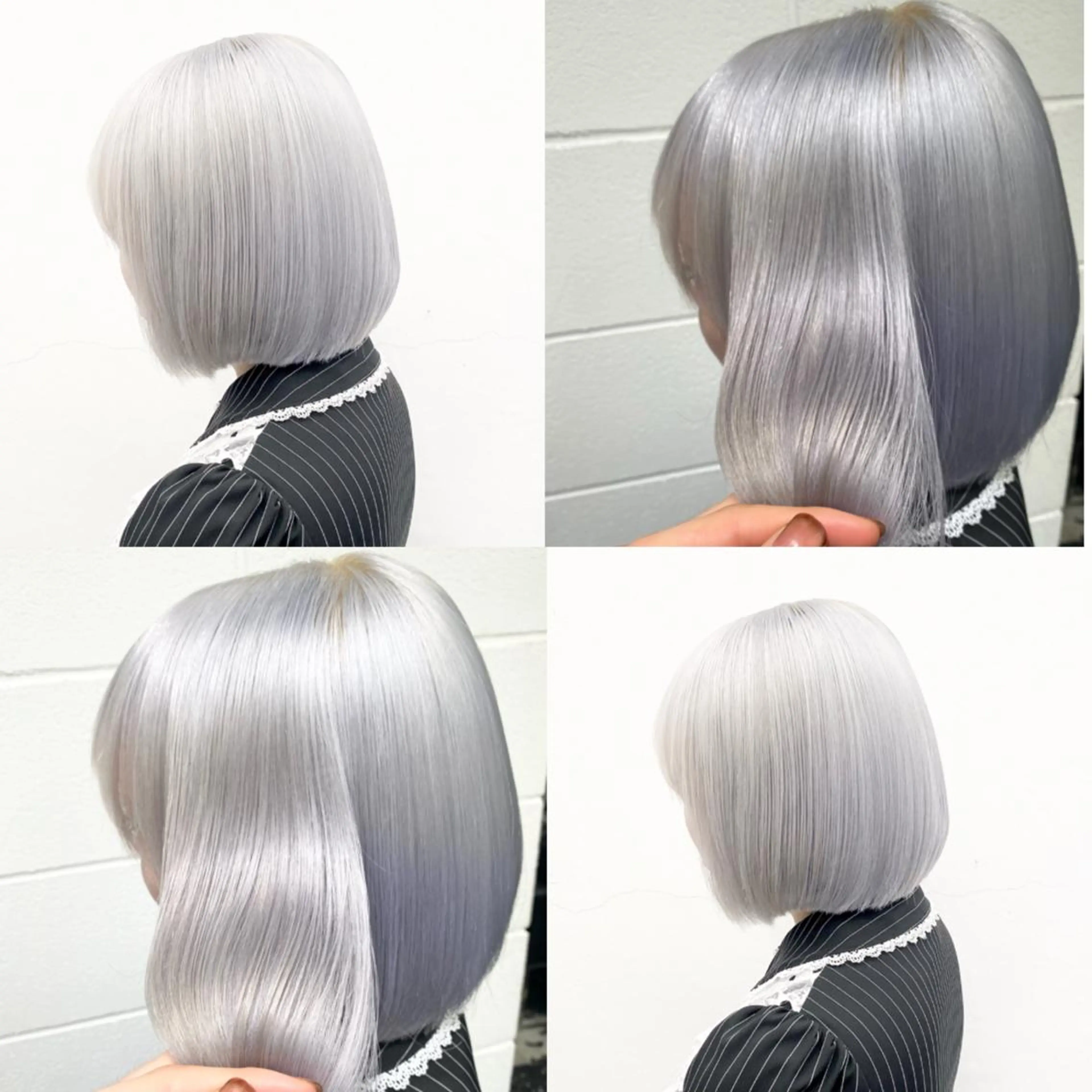 ショート カラー パーマ ヘアアレンジ メンズ ブリーチ　ハイトーン 特化🌈フジタハルキのヘアスタイル