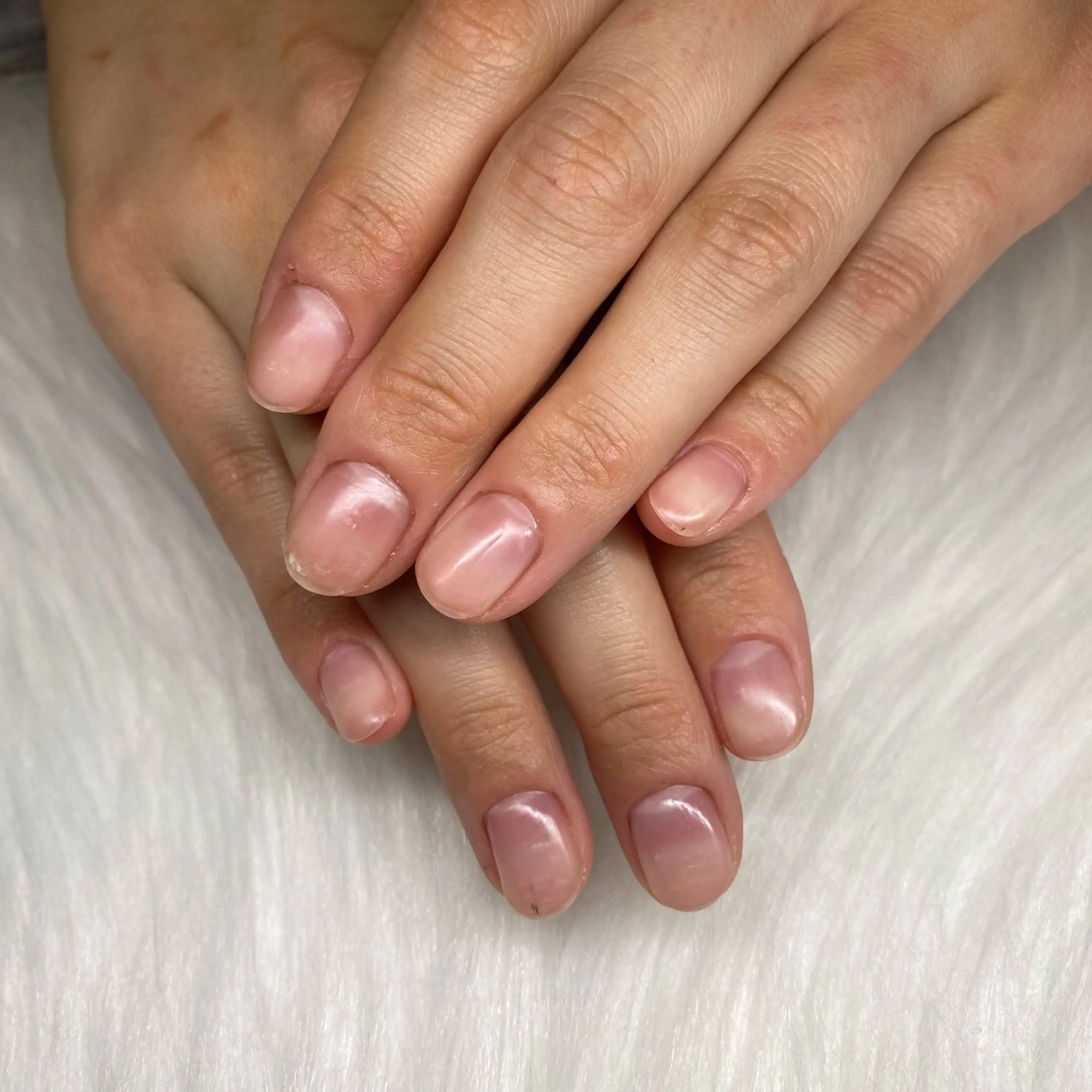 ネイル クリアネイル マットネイル nail salon milkのネイルデザイン