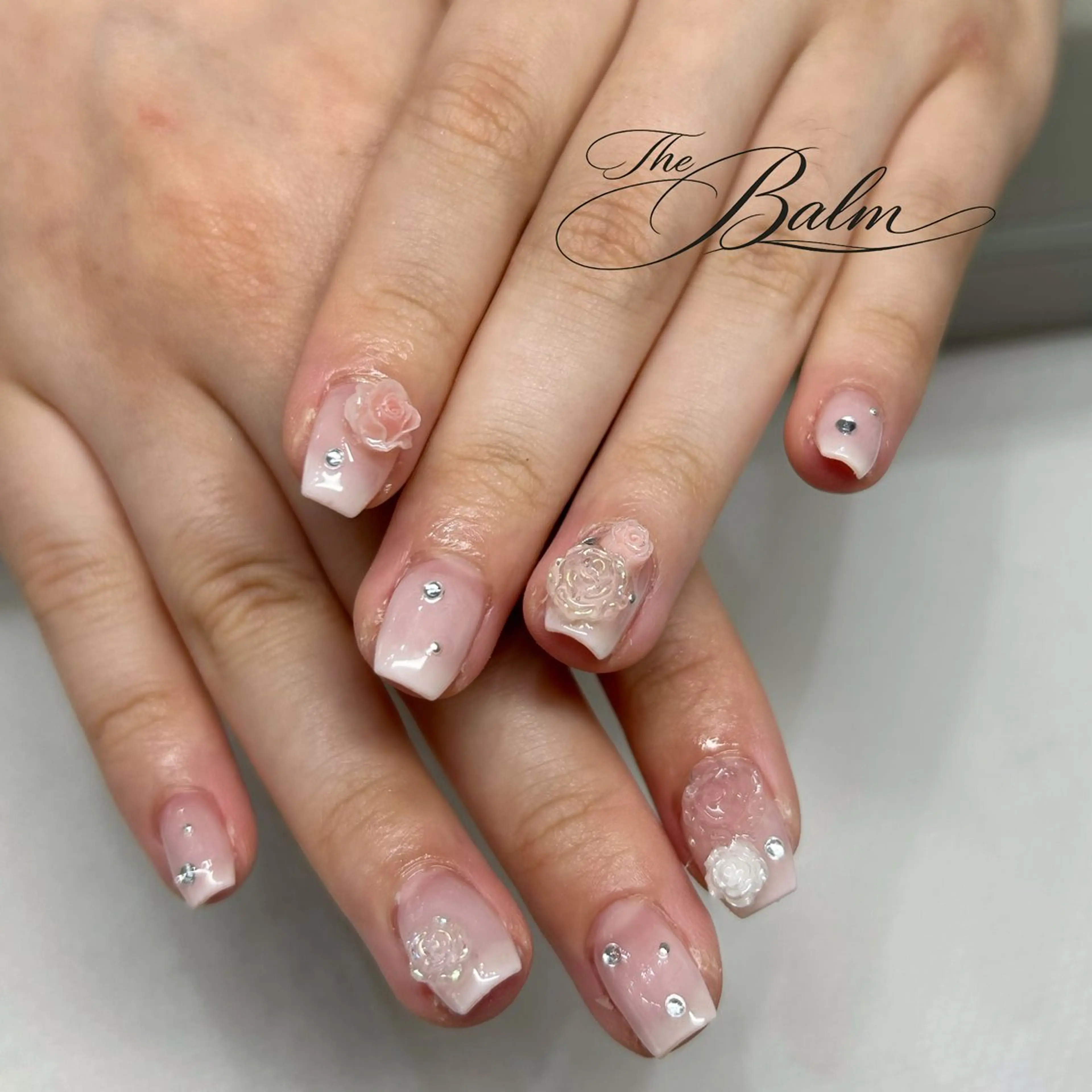 ネイル ハンドネイル THE BALM🤍 金宮のネイルデザイン