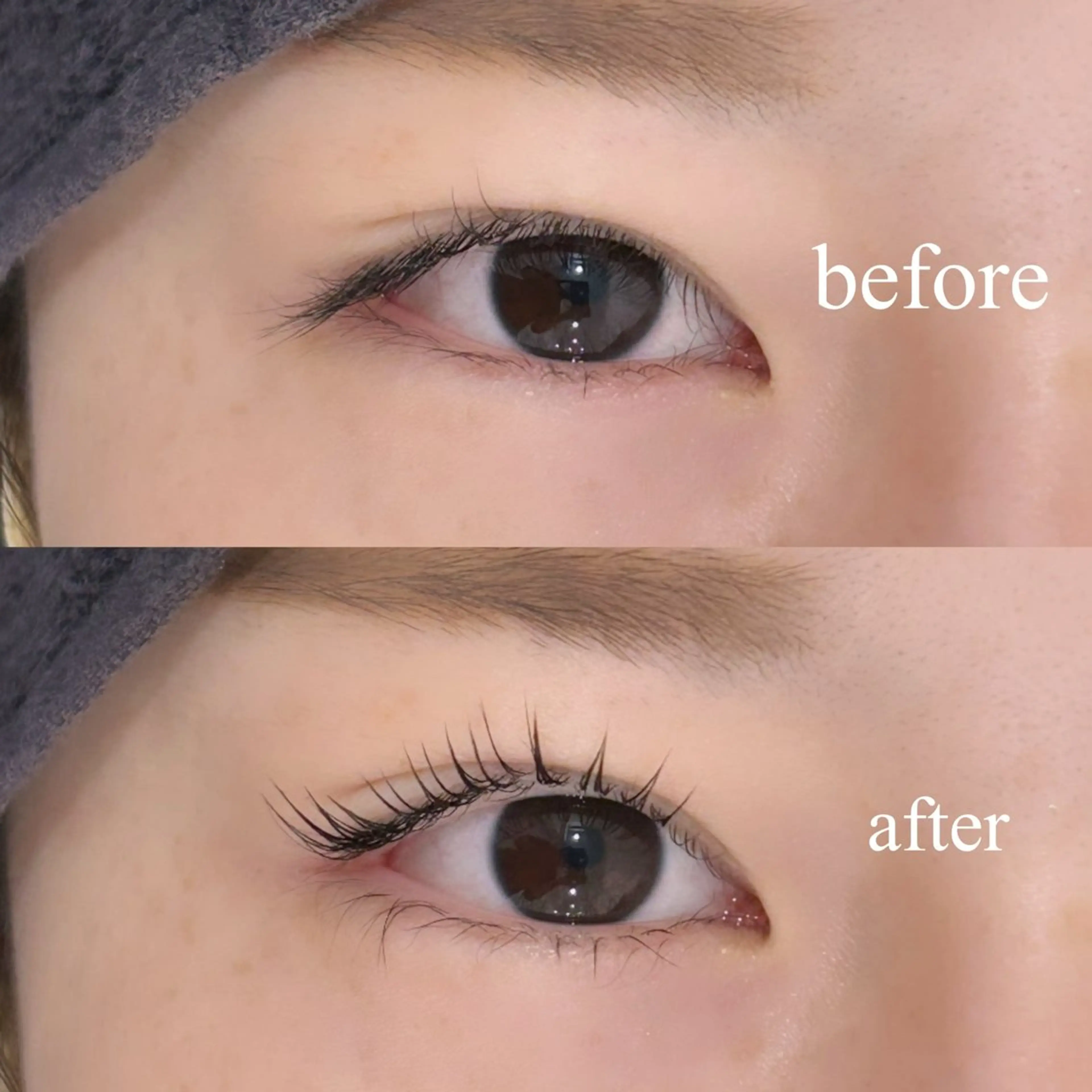 マツエク・マツパ chiri／似合わせ ×韓ドルまつ毛パーマのマツエク・マツパデザイン