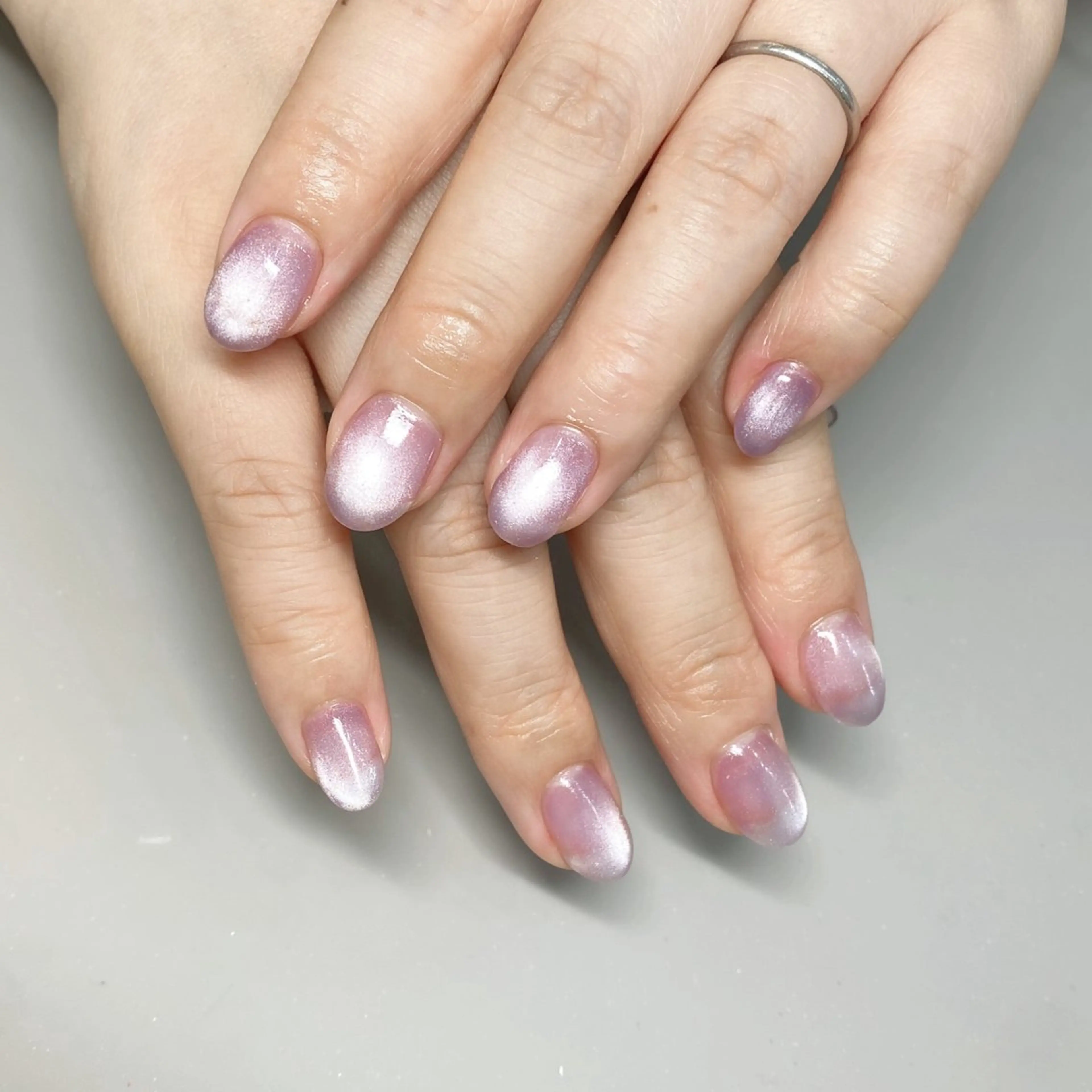 ネイル 艶/マグネット/網紅 /韓国/岩下りほのネイルデザイン