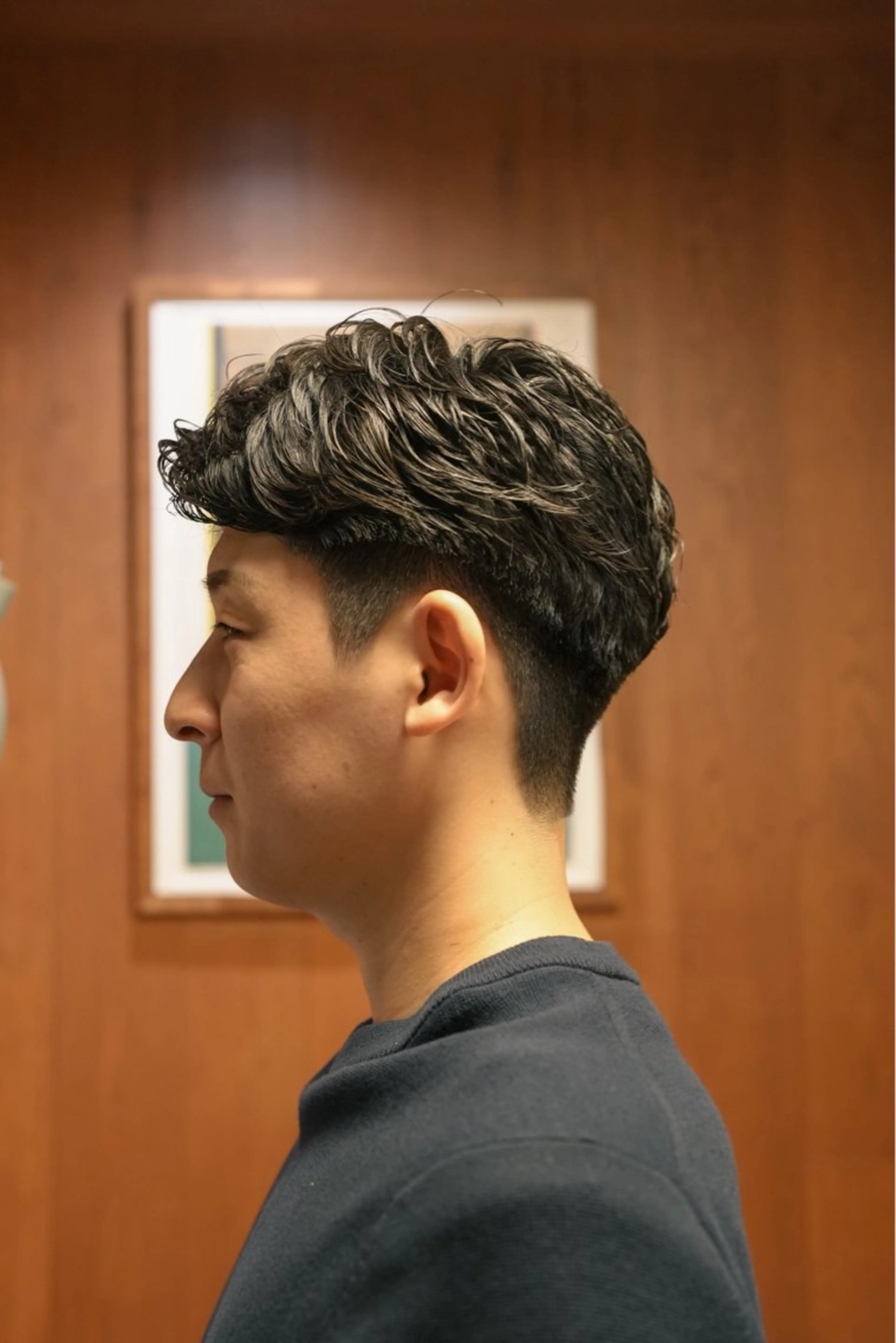 メンズ メンズパーマ いしだ りょうのヘアスタイル