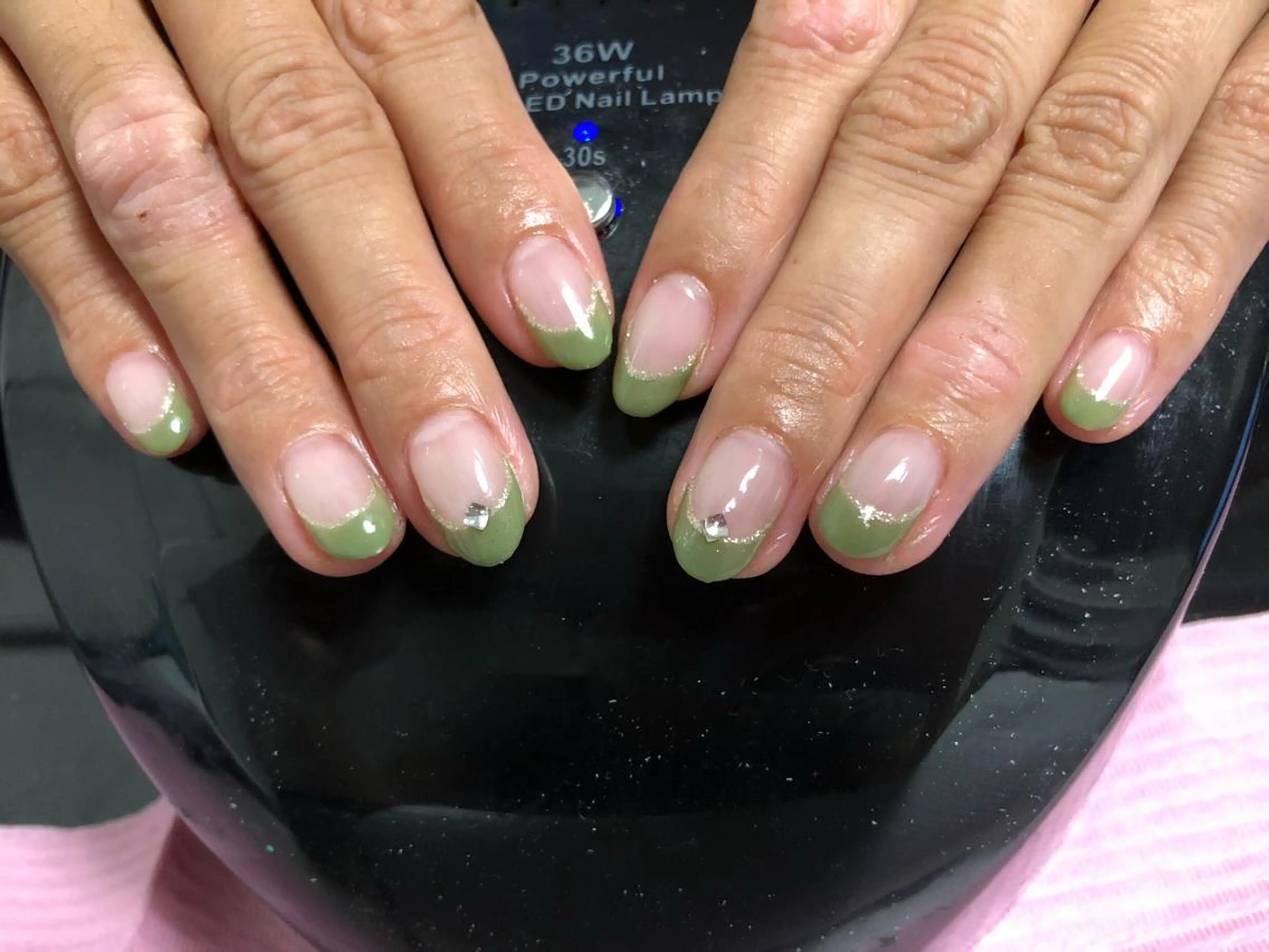 ネイル フレンチネイル エステ／ネイル/脱毛 R.Msalonのネイルデザイン