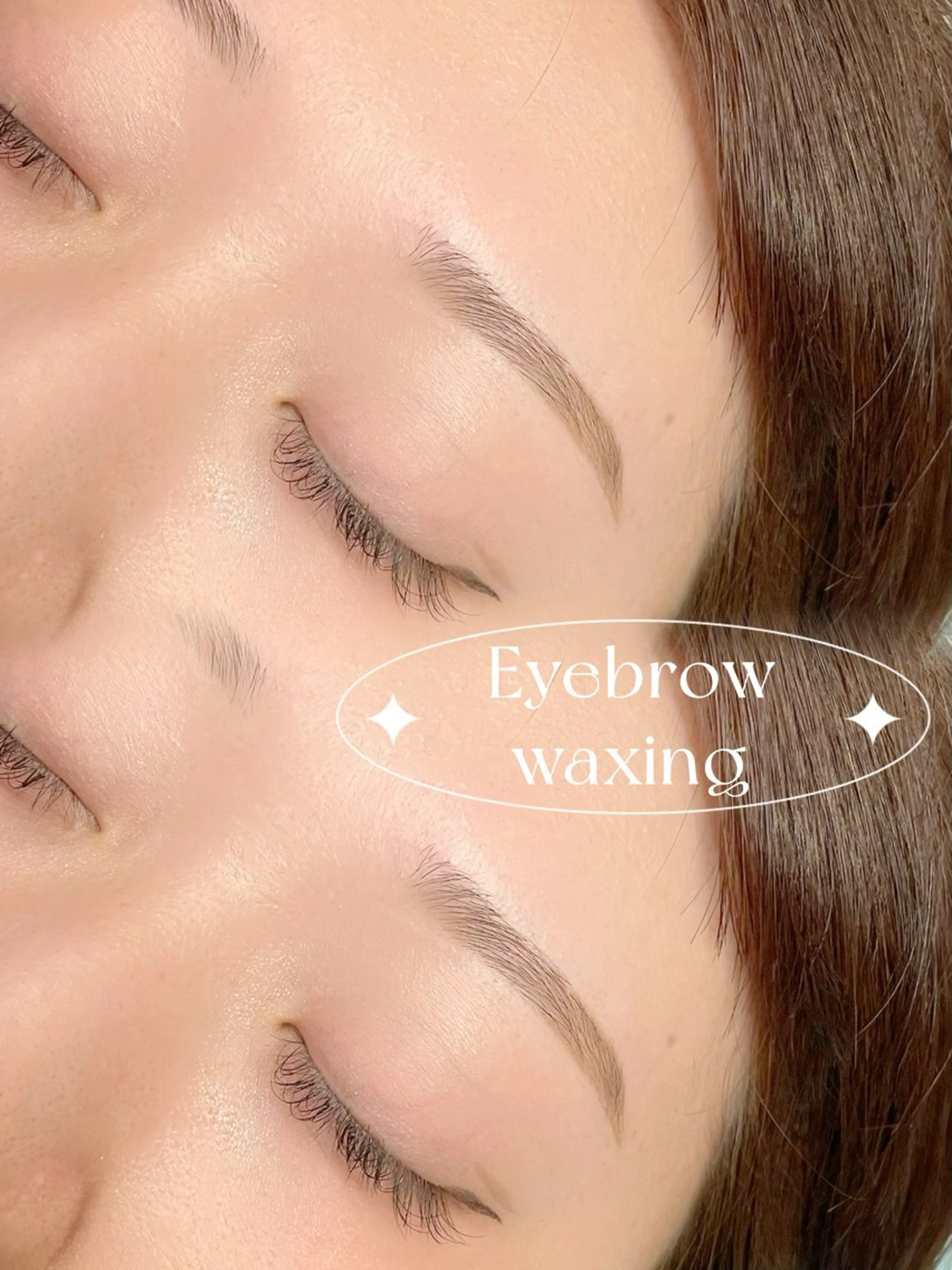 アイブロウ ワックス脱毛 眉カット KINAKO🫧 LED/海外デザインのマツエク・マツパデザイン