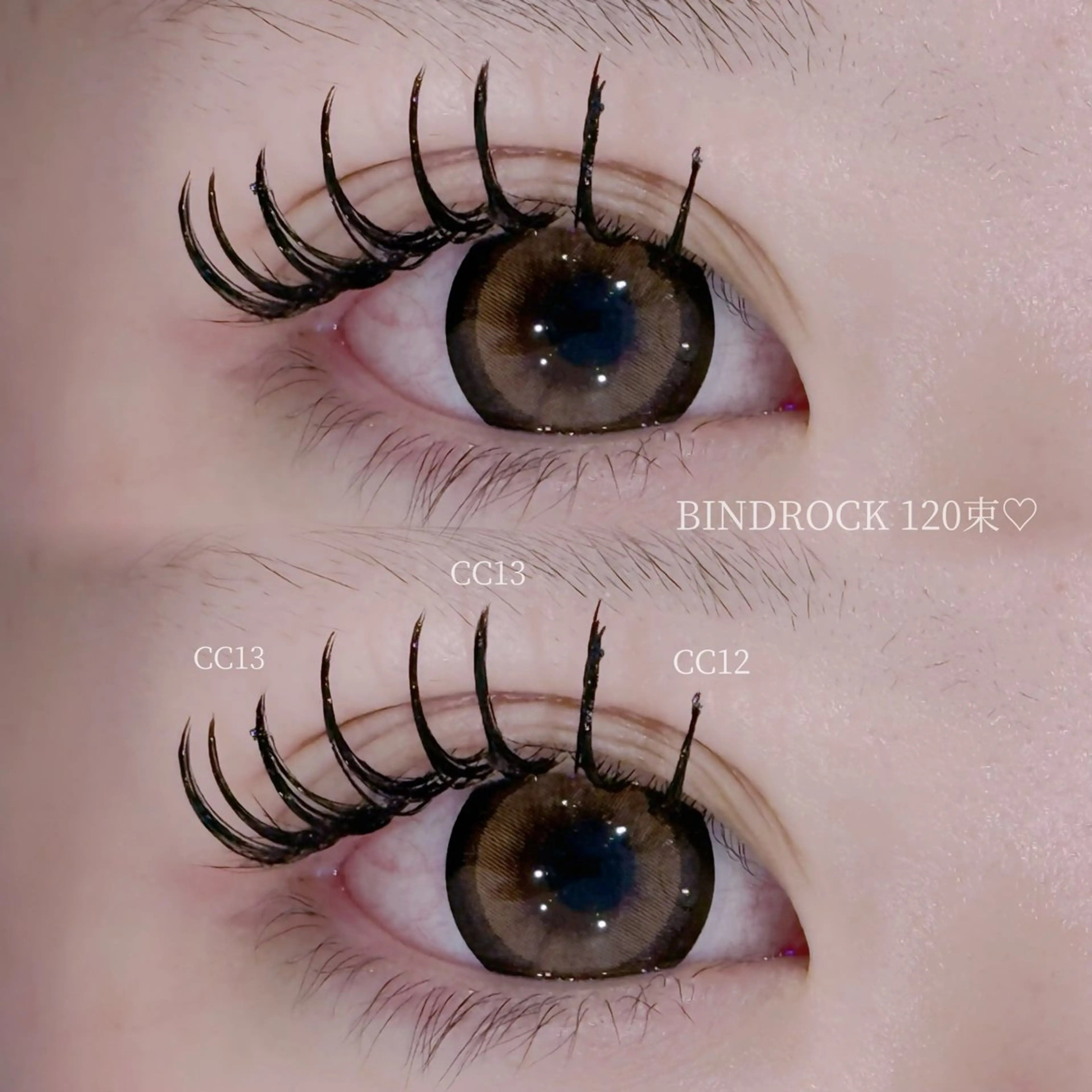 マツエク・マツパ バインドロック 束感まつ毛 マツエク EYELA リアのマツエク・マツパデザイン
