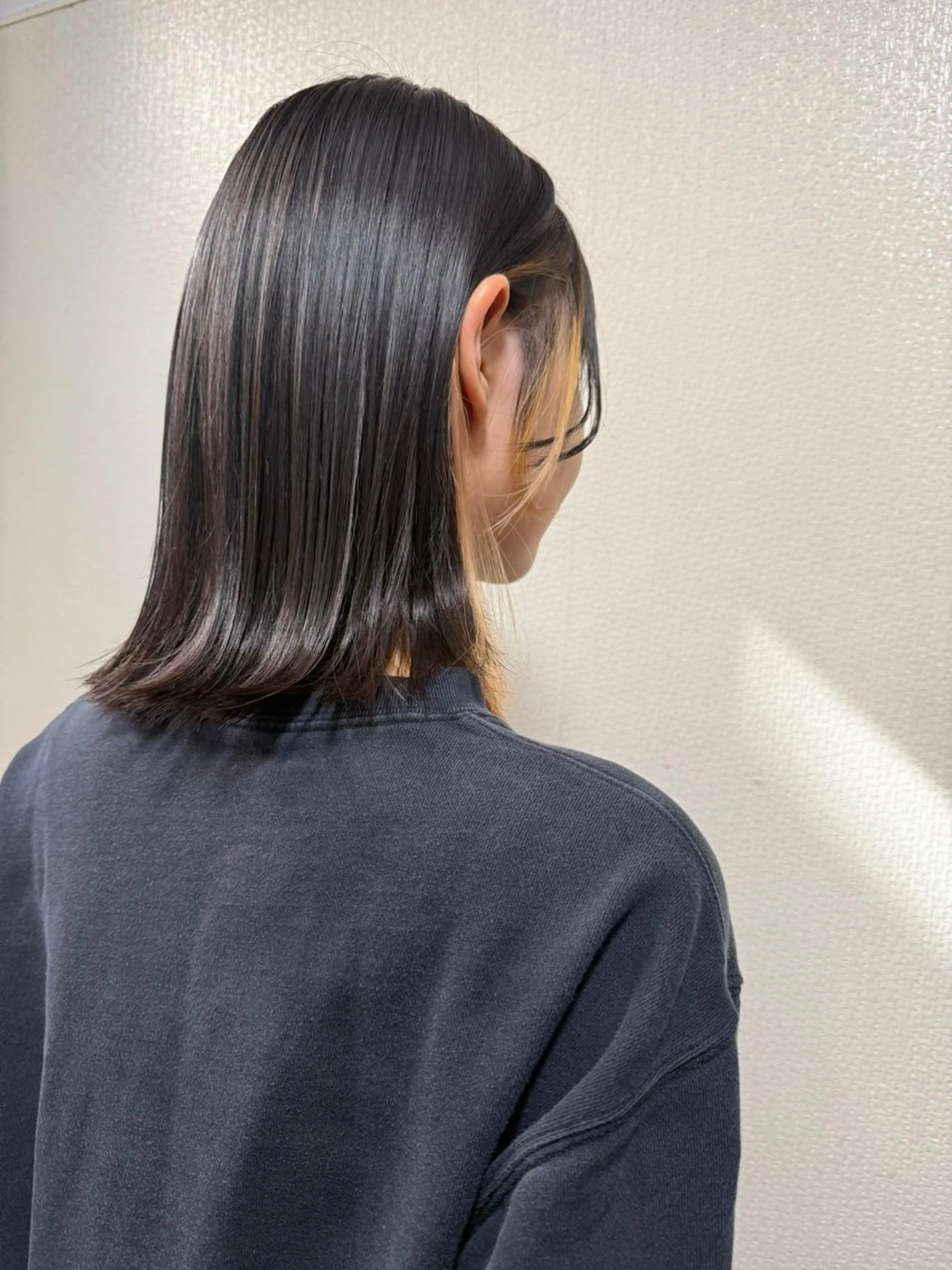 ミディアム 艶カラー🕊️ ✴︎Yukari✴︎のヘアスタイル