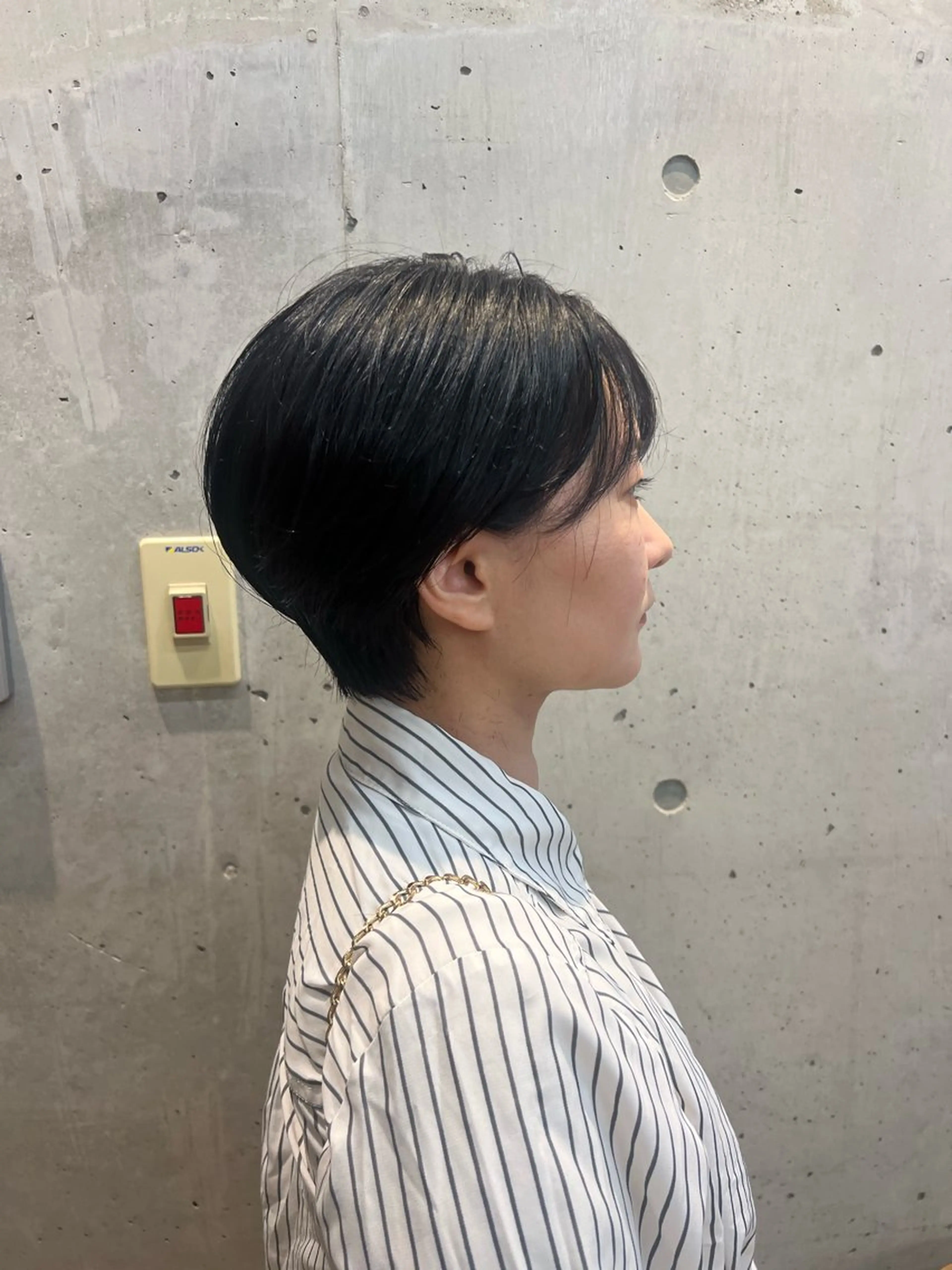 ショート カット ヘアカラー トリートメント honen RUKAのヘアスタイル