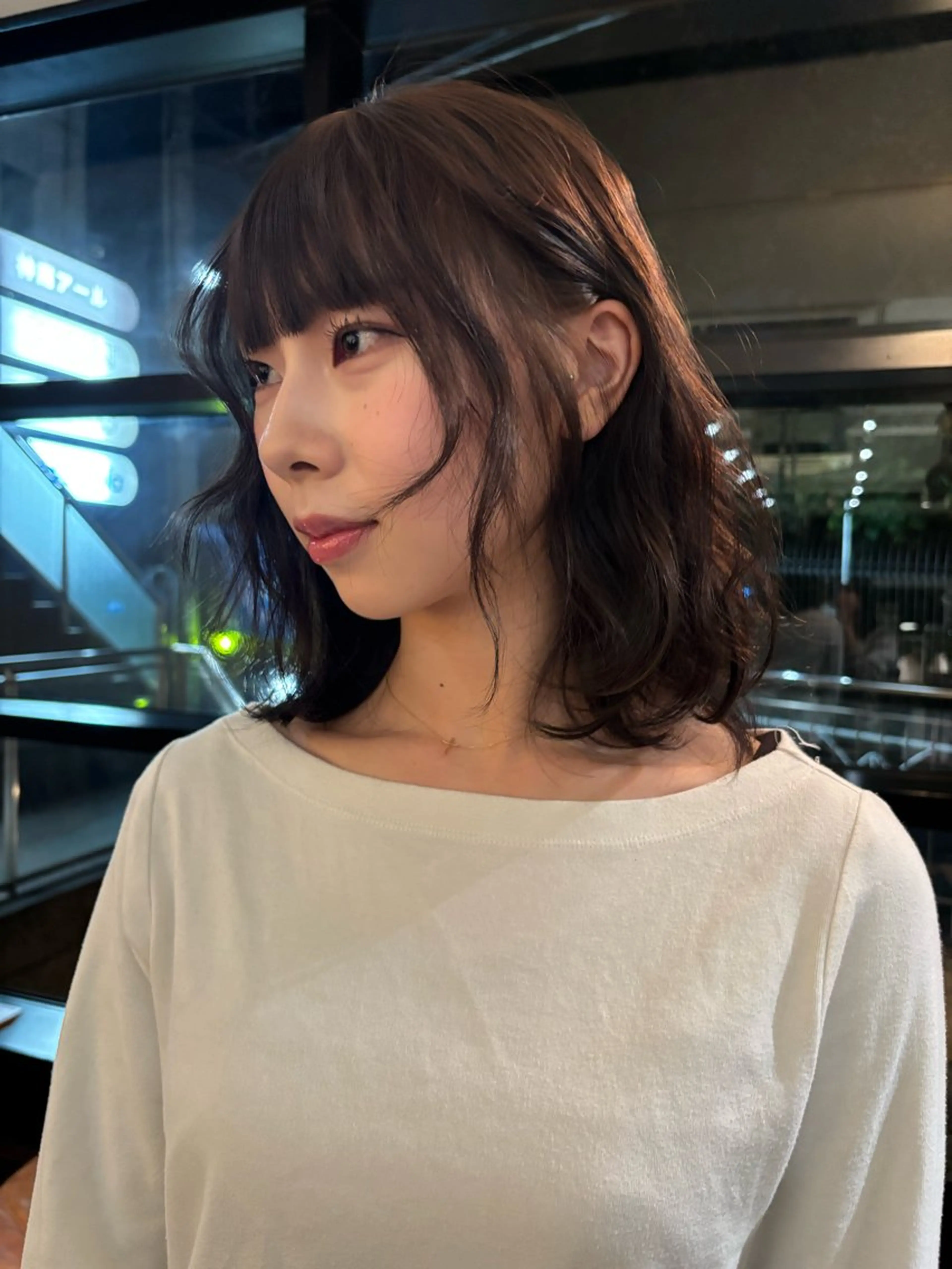 カラー ブラウンカラー ⠀ 🪽縮毛矯正🪽萌のヘアスタイル