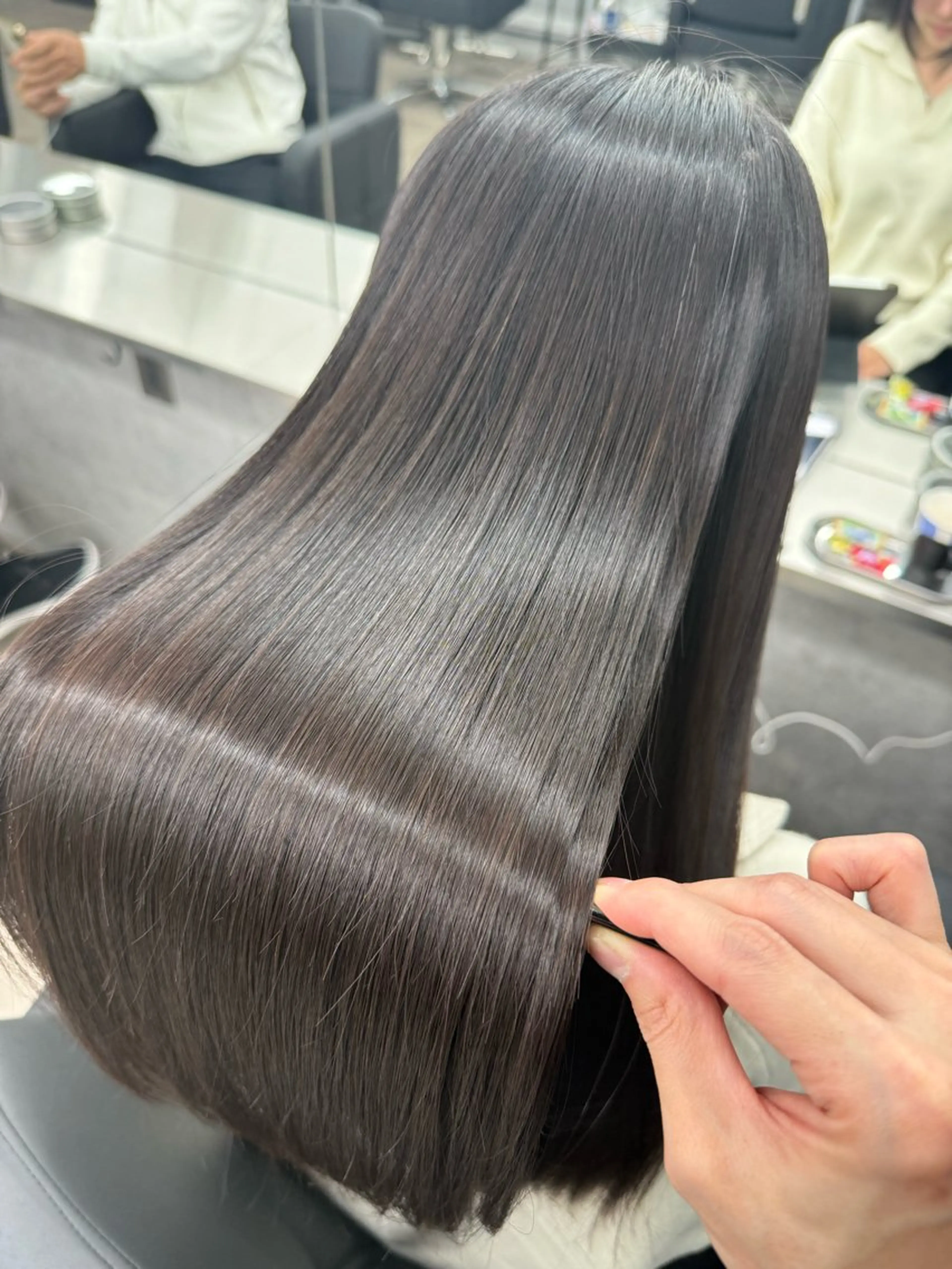 ロング カラー カット ヘアカラー トリートメント 髪質改善・縮毛矯正 Taijuのヘアスタイル