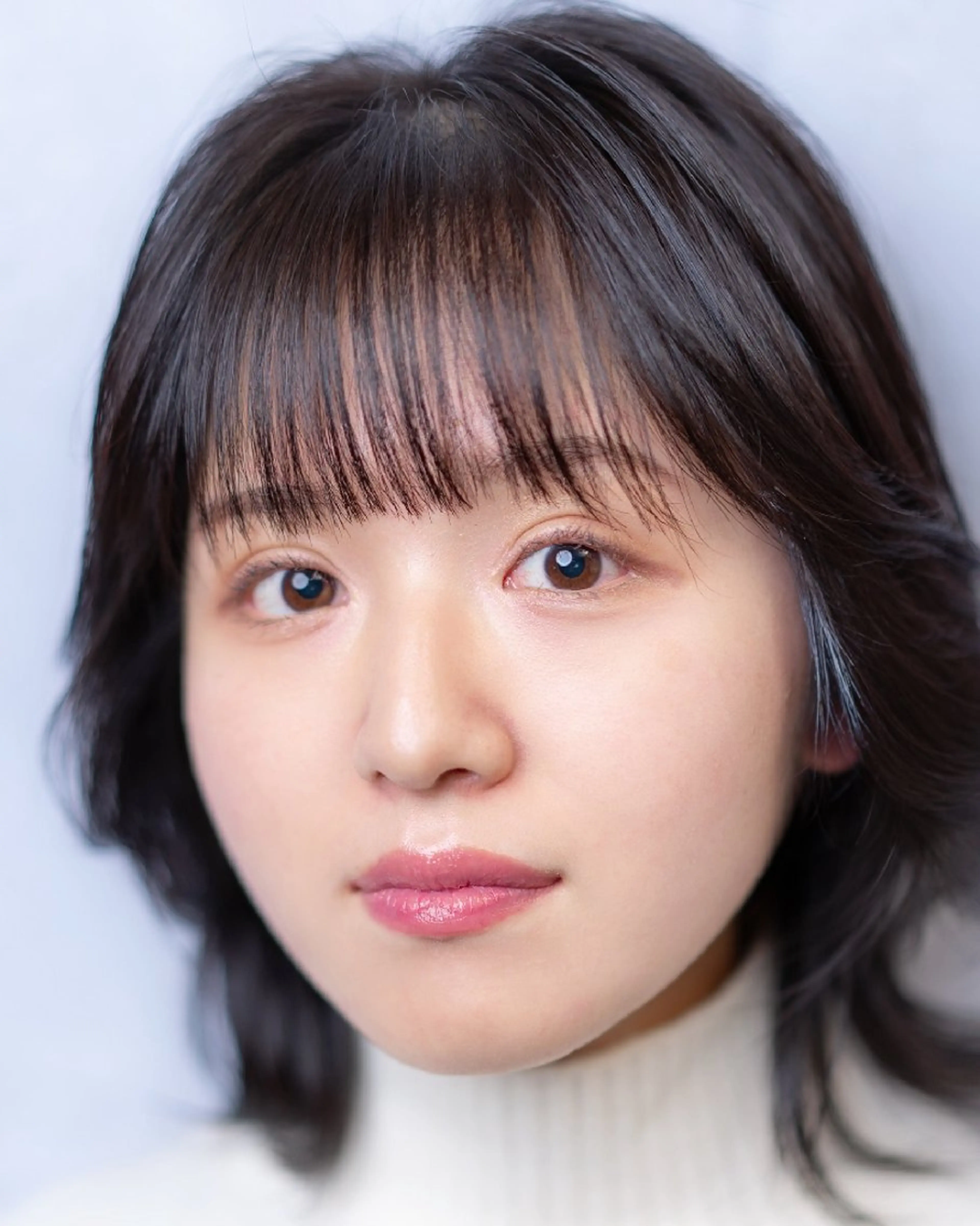 ミディアム カラー パーマ 松尾 泰伸のヘアスタイル